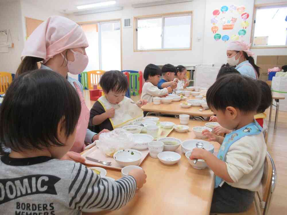 みんなで食べるともっとおいしいね！