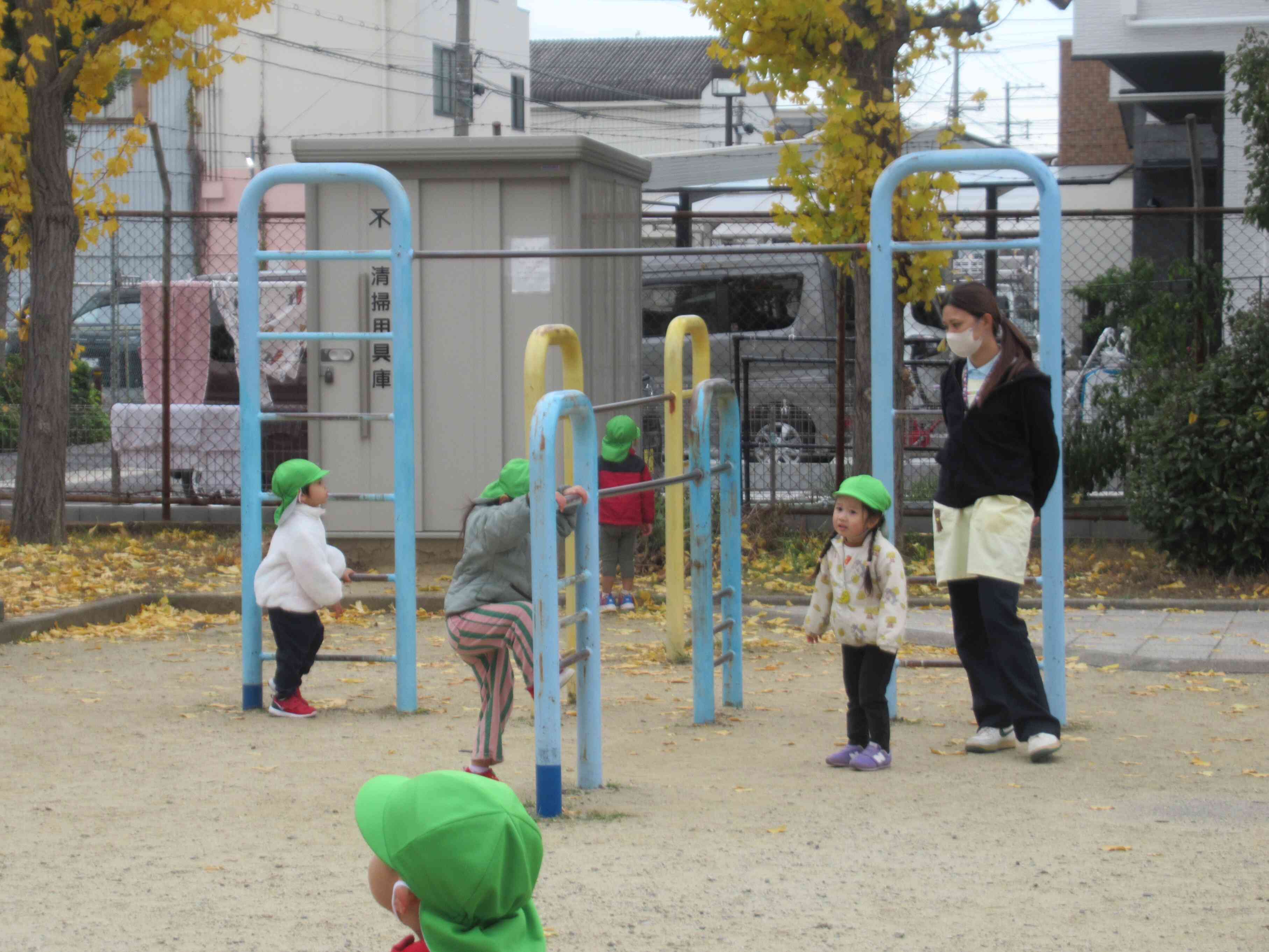 公園にレッツゴー！