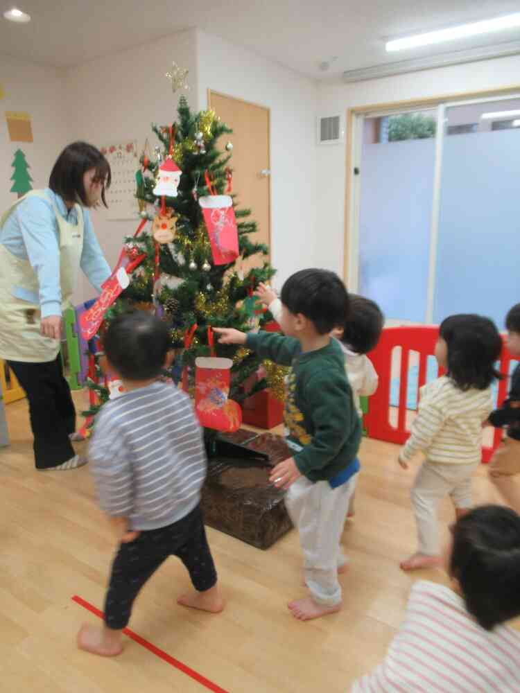 クリスマスツリー可愛くなったね！