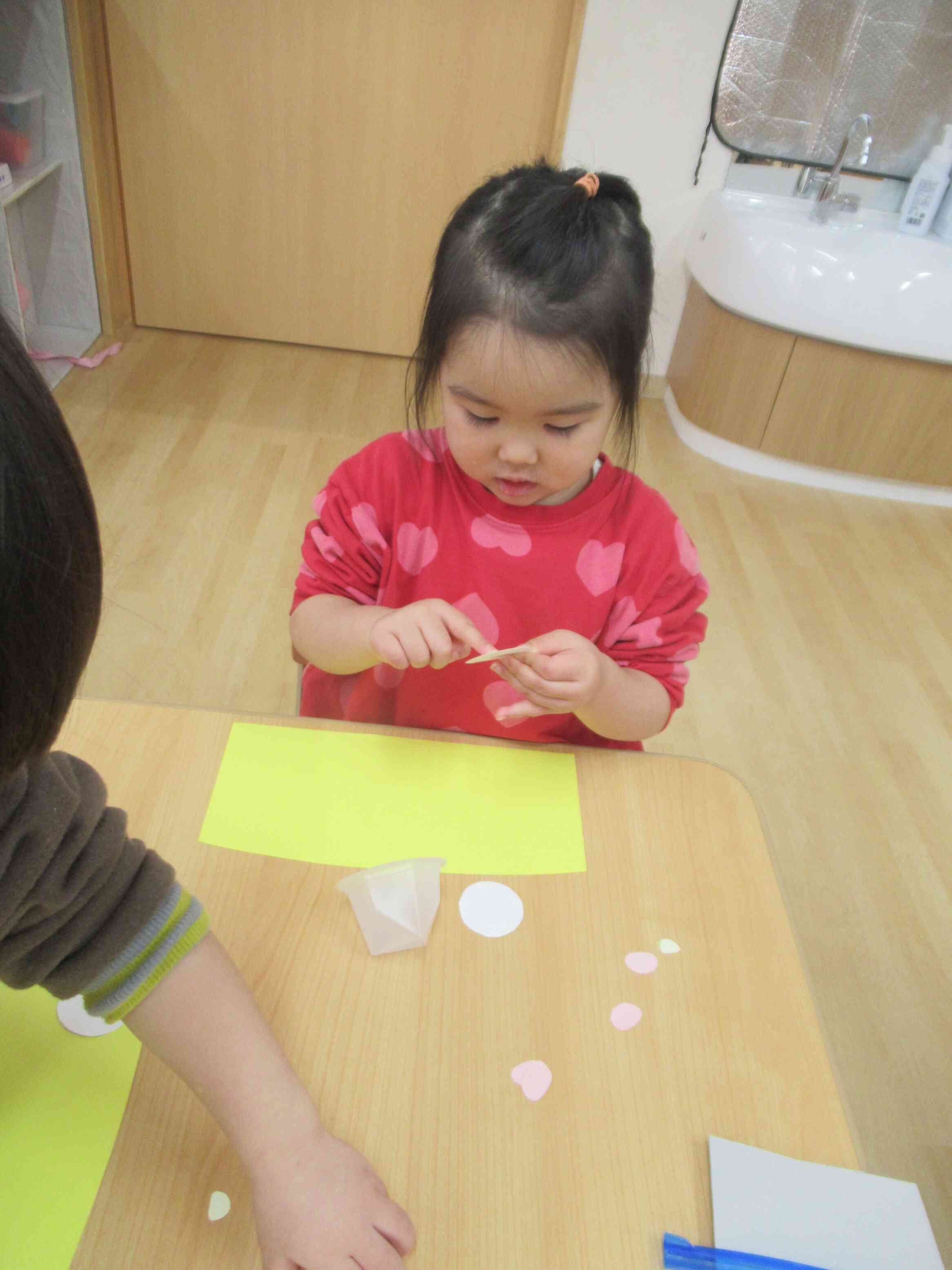 糊を塗りぬり～