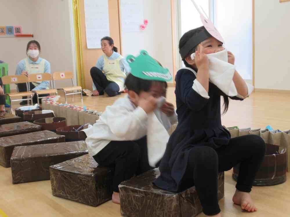 ごしごし　しゅっつしゅっつ