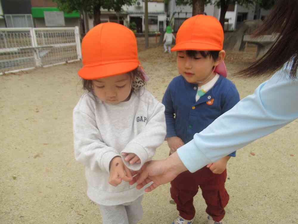 そーっと、、、