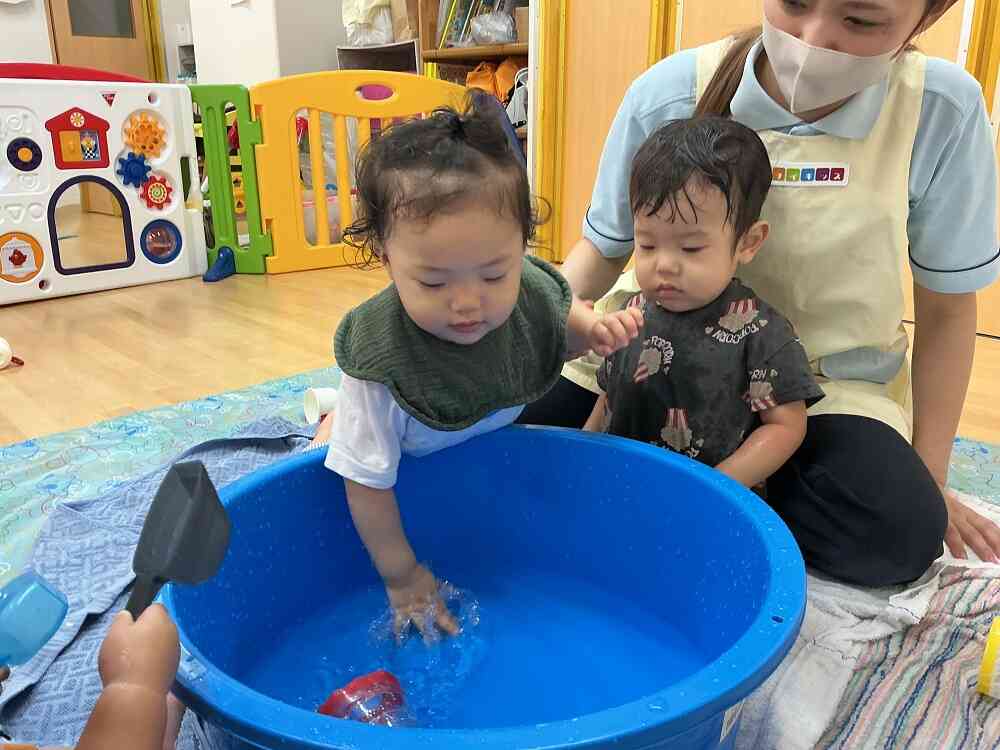 楽しい水遊び♪