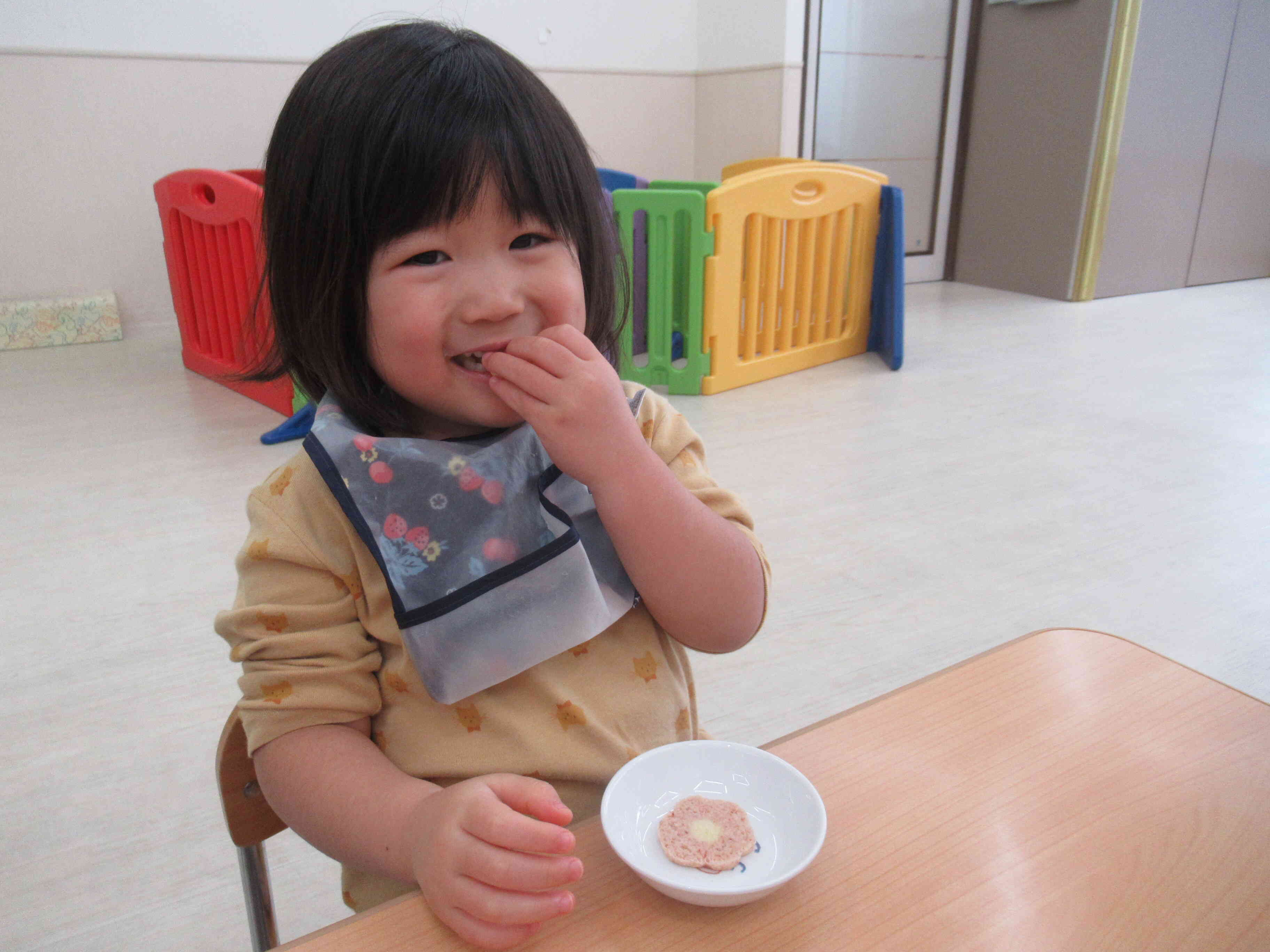 どっちから食べようかな？