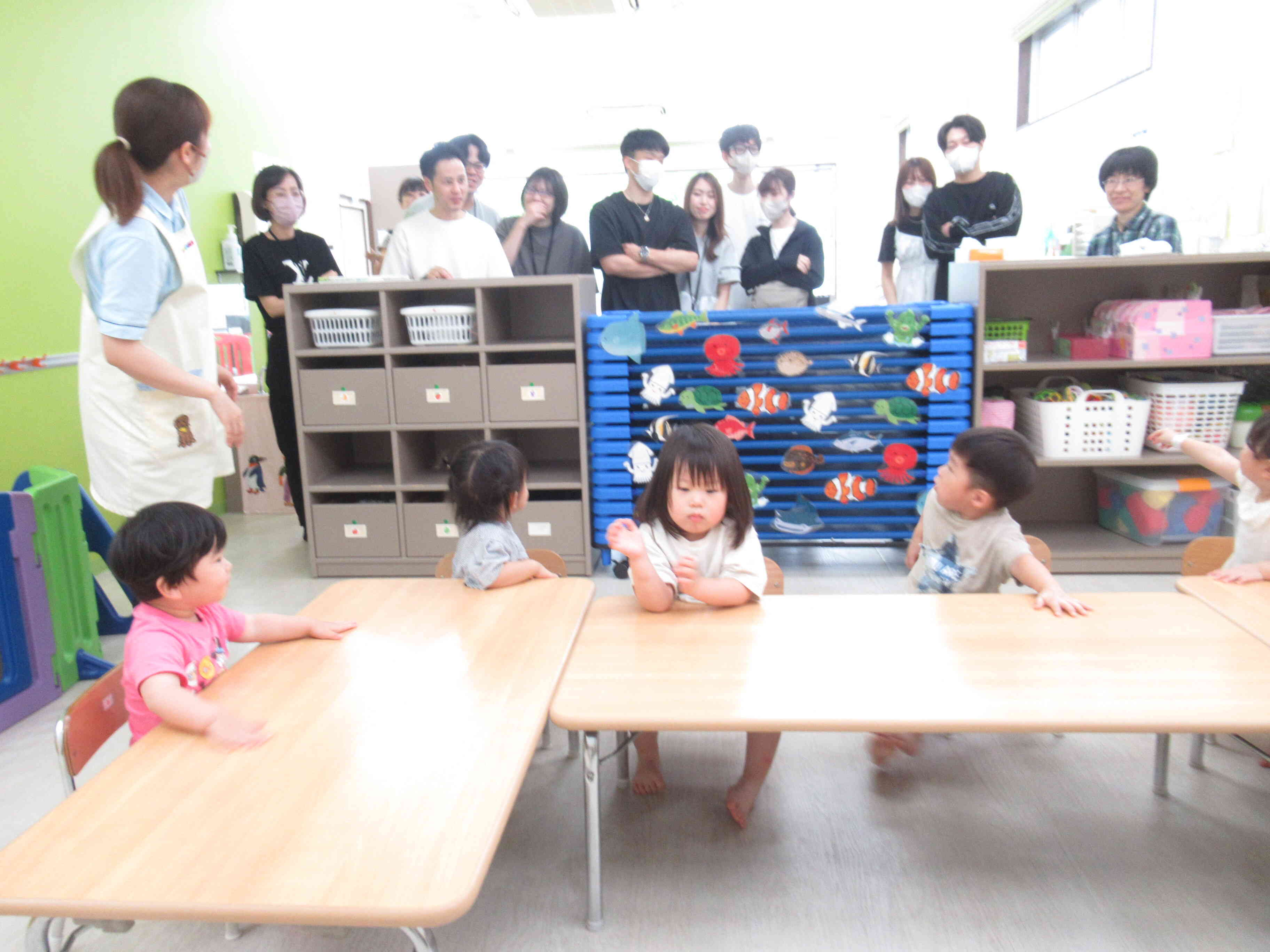 保育参加☆うさぎ組｜ニチイキッズ東手城保育園｜ニチイキッズ