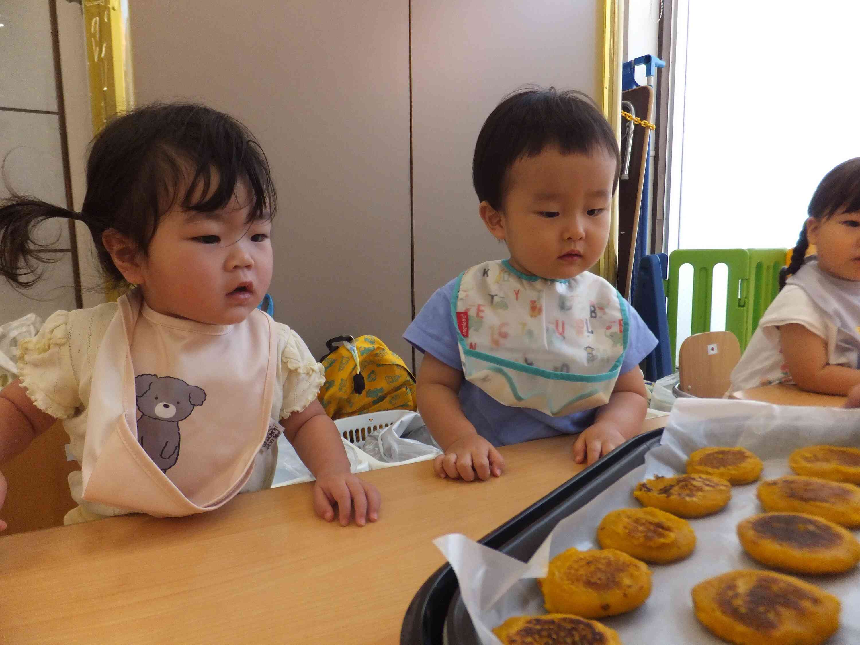 かぼちゃの種取りをしたよ♡③