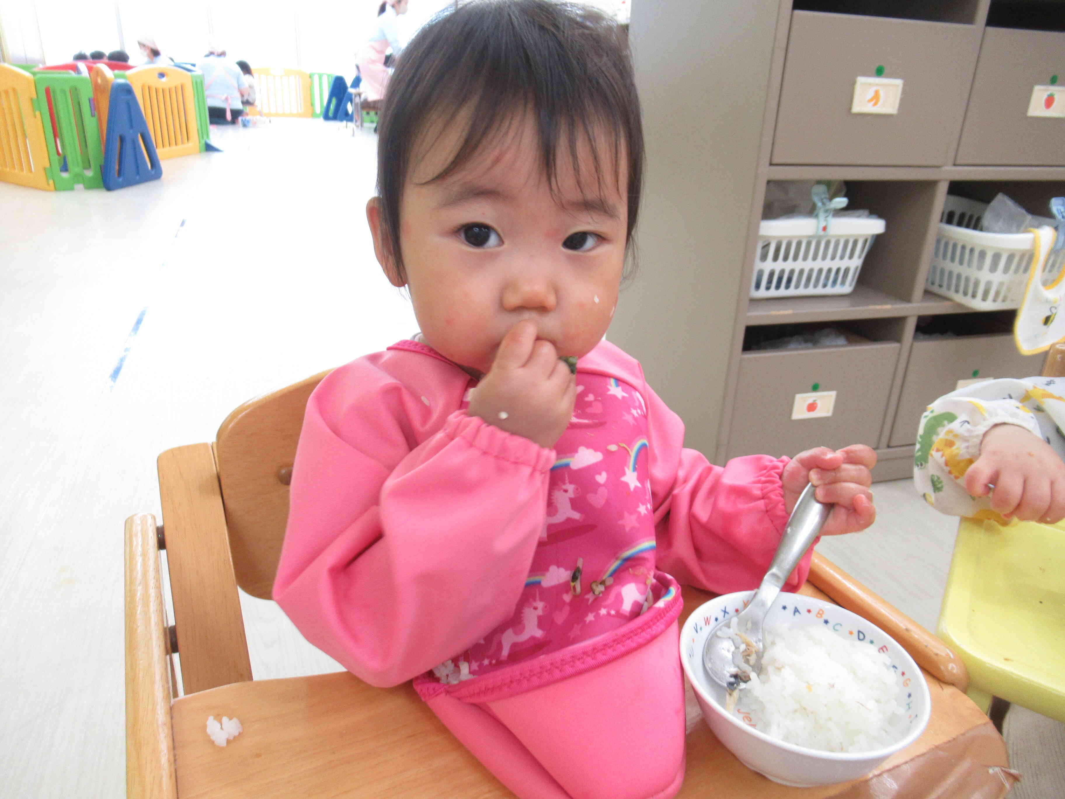 ご飯大好き！