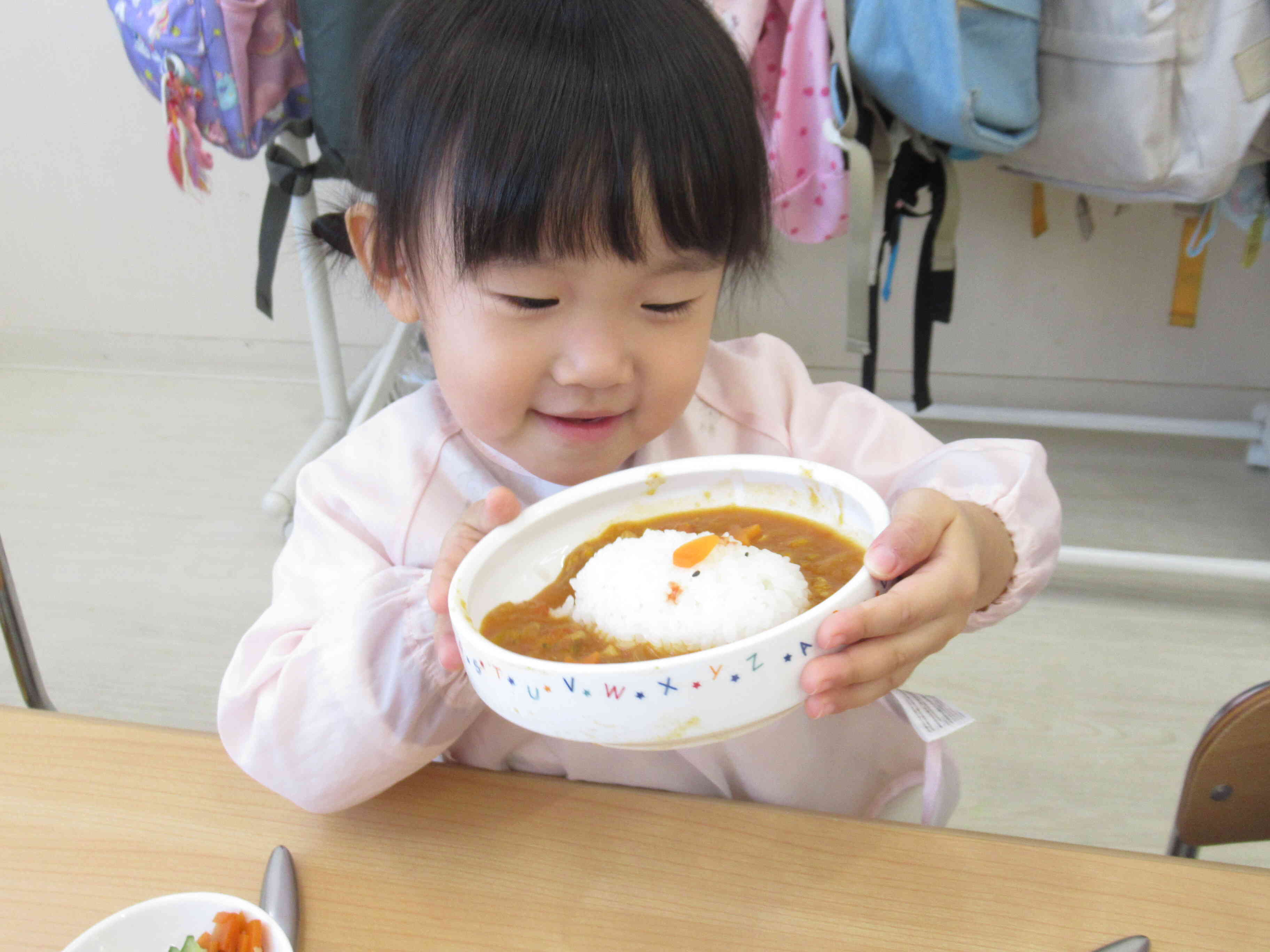 ハロウィンの給食の様子♡