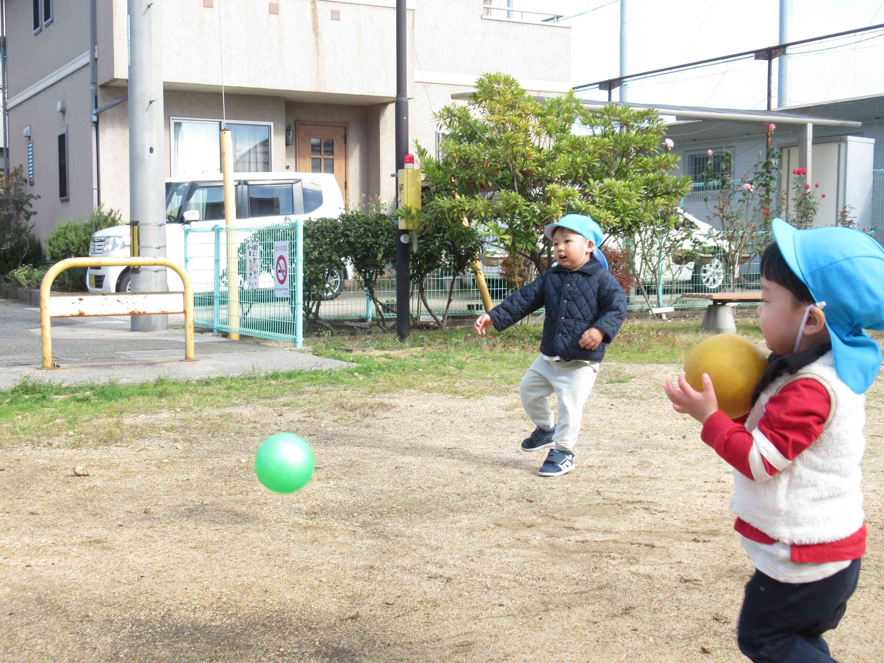 あひる組公園へ①