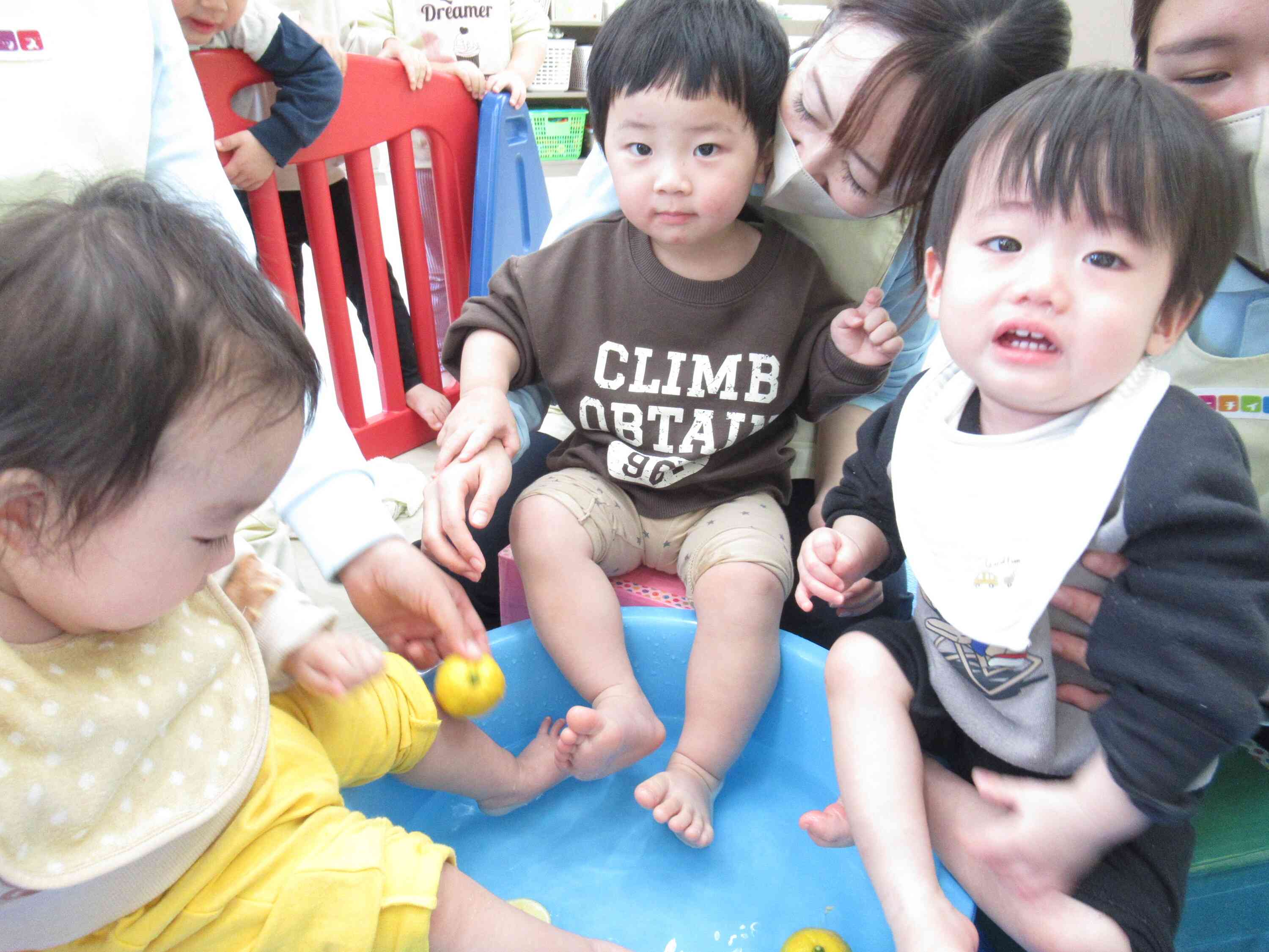 ひよこ組さんも