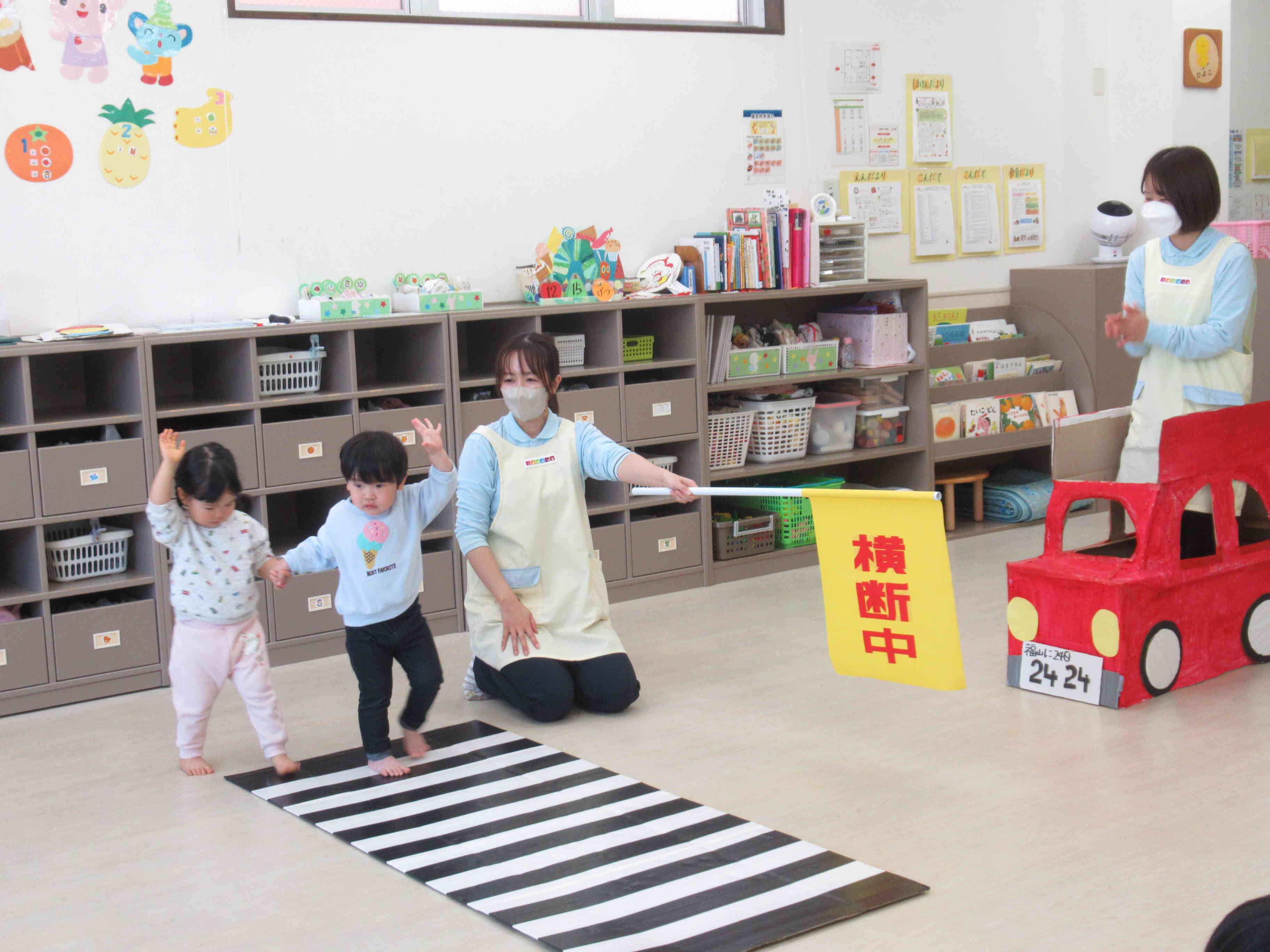 交通安全教室！