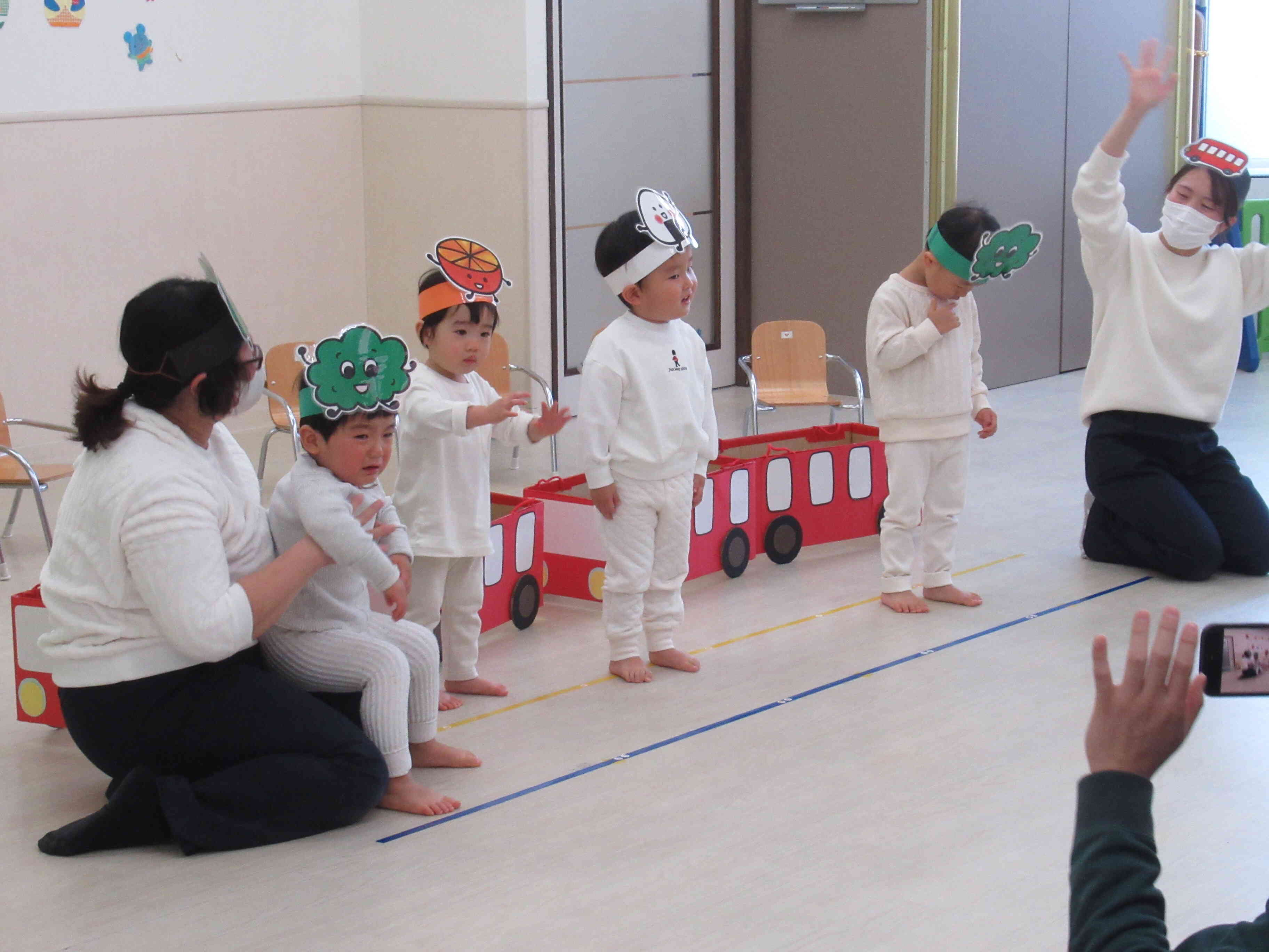 お歌も歌ったよ～♪