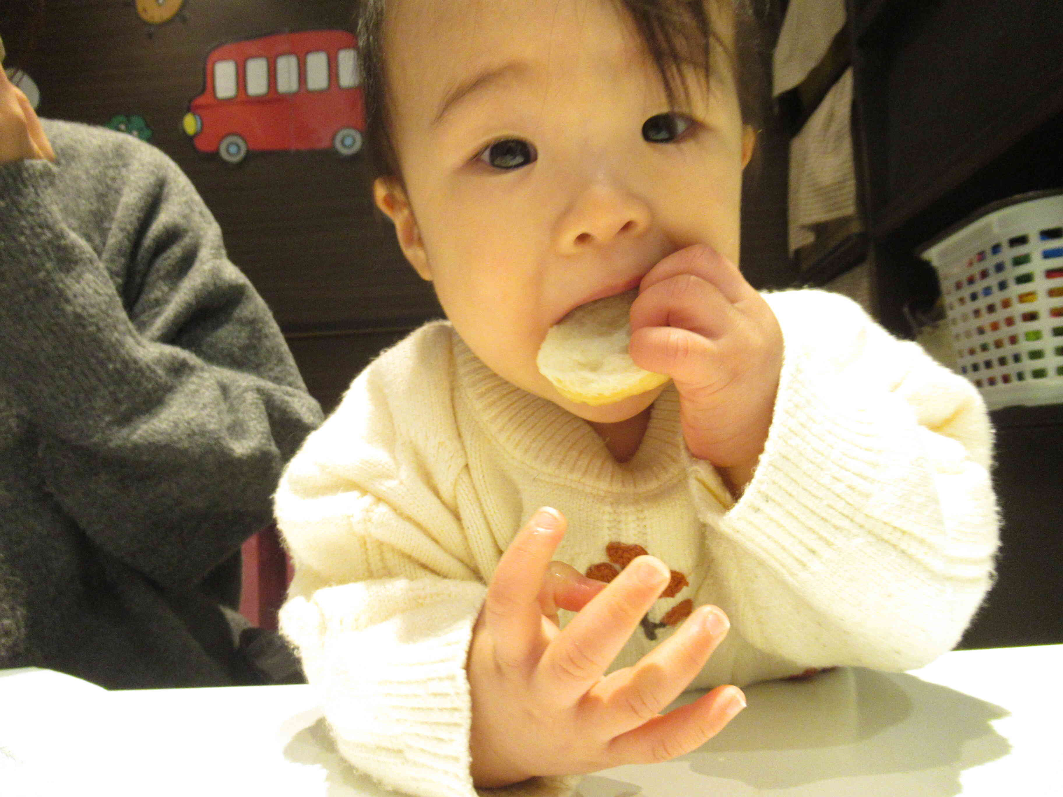 もぐもぐ食べてくれました♡