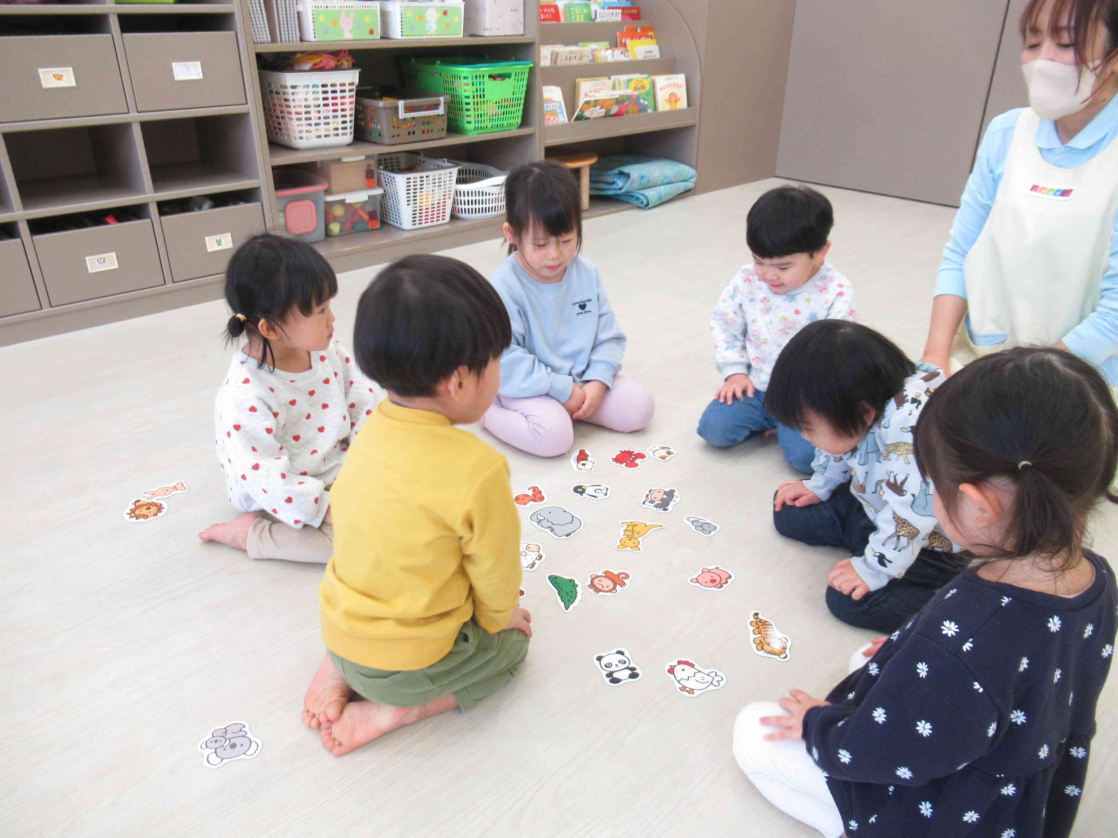 かるたで遊んだよ♡