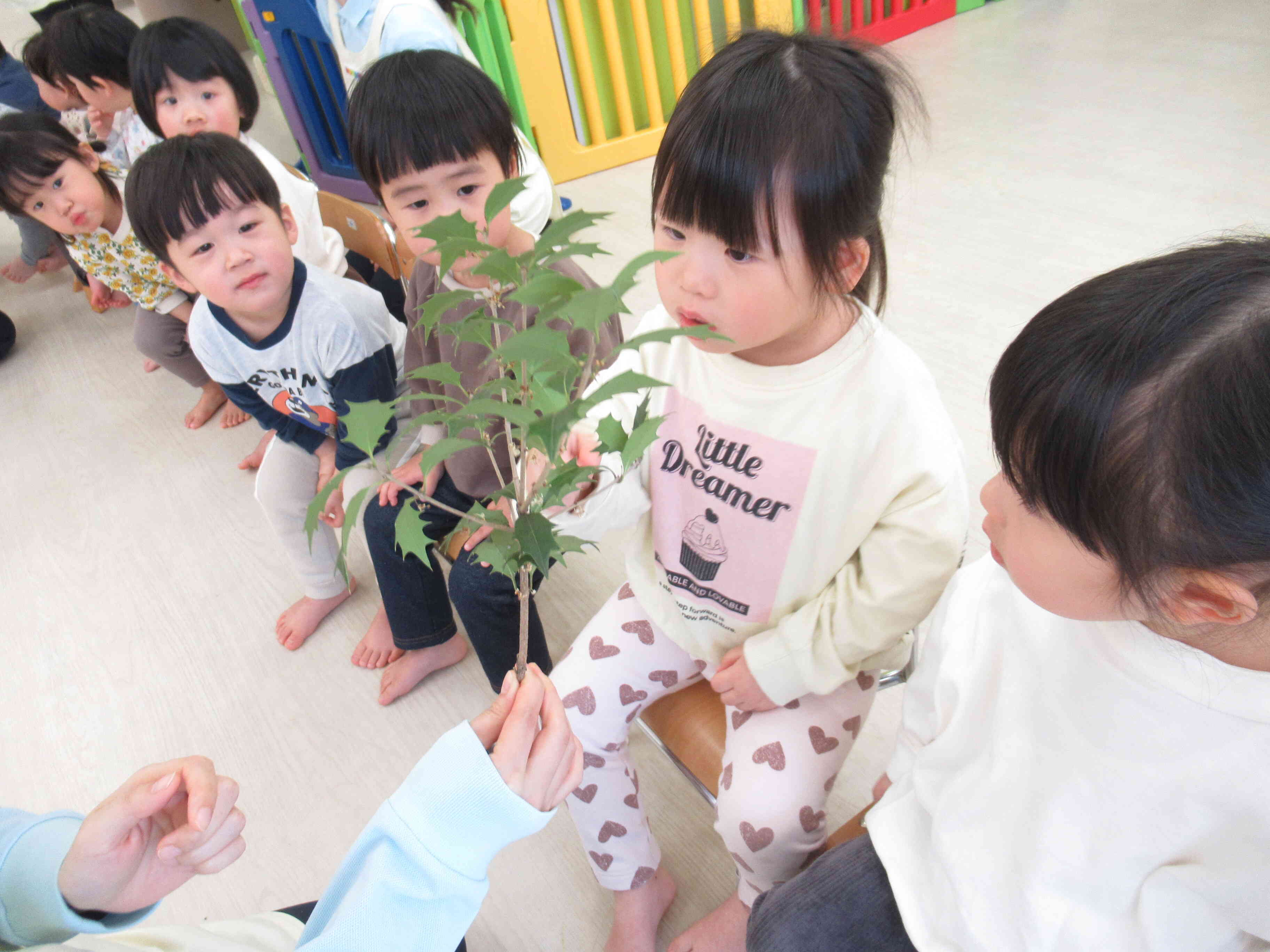 おにはそと～♪の節分会