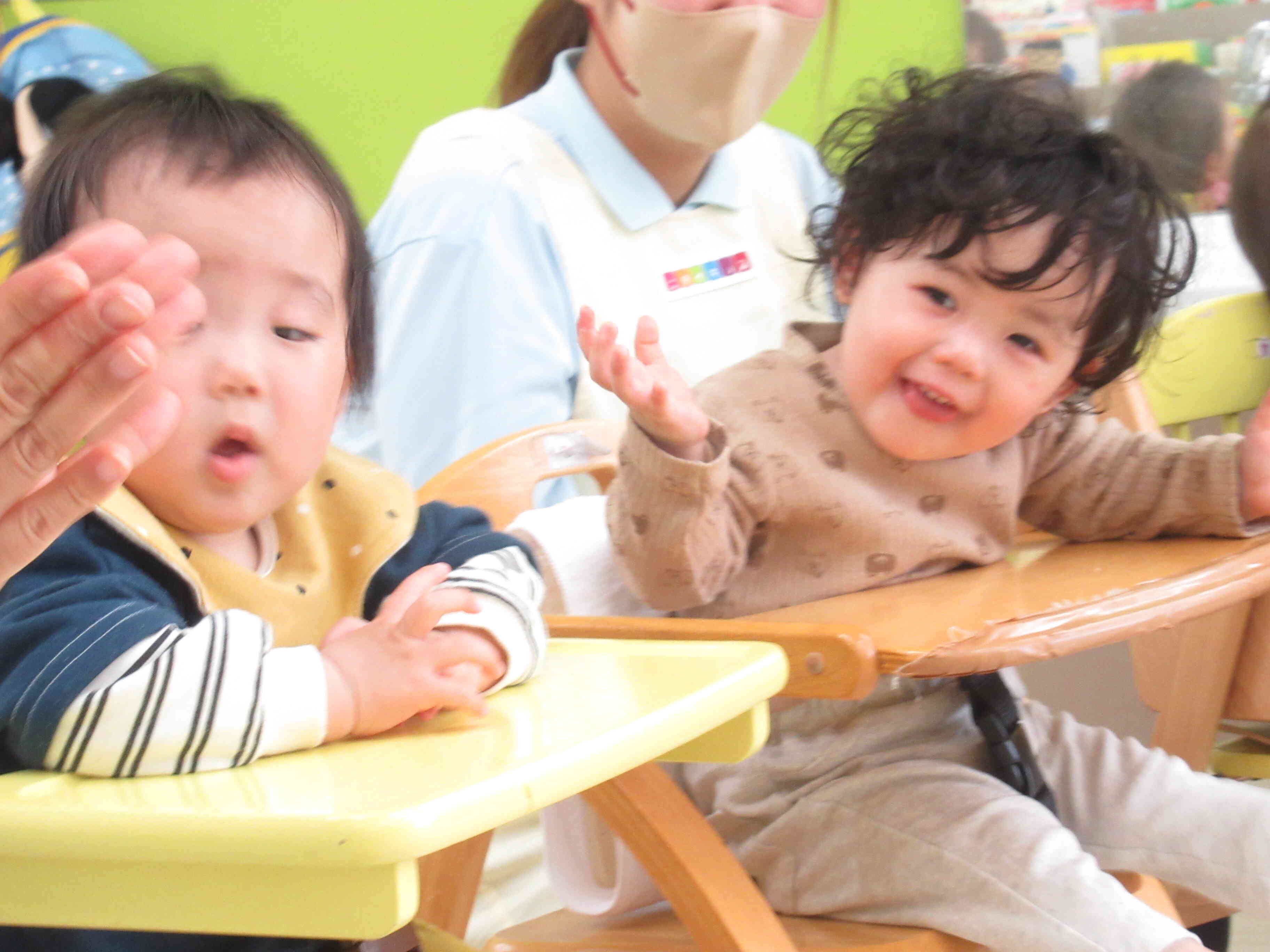 ひよこ組さんも・・