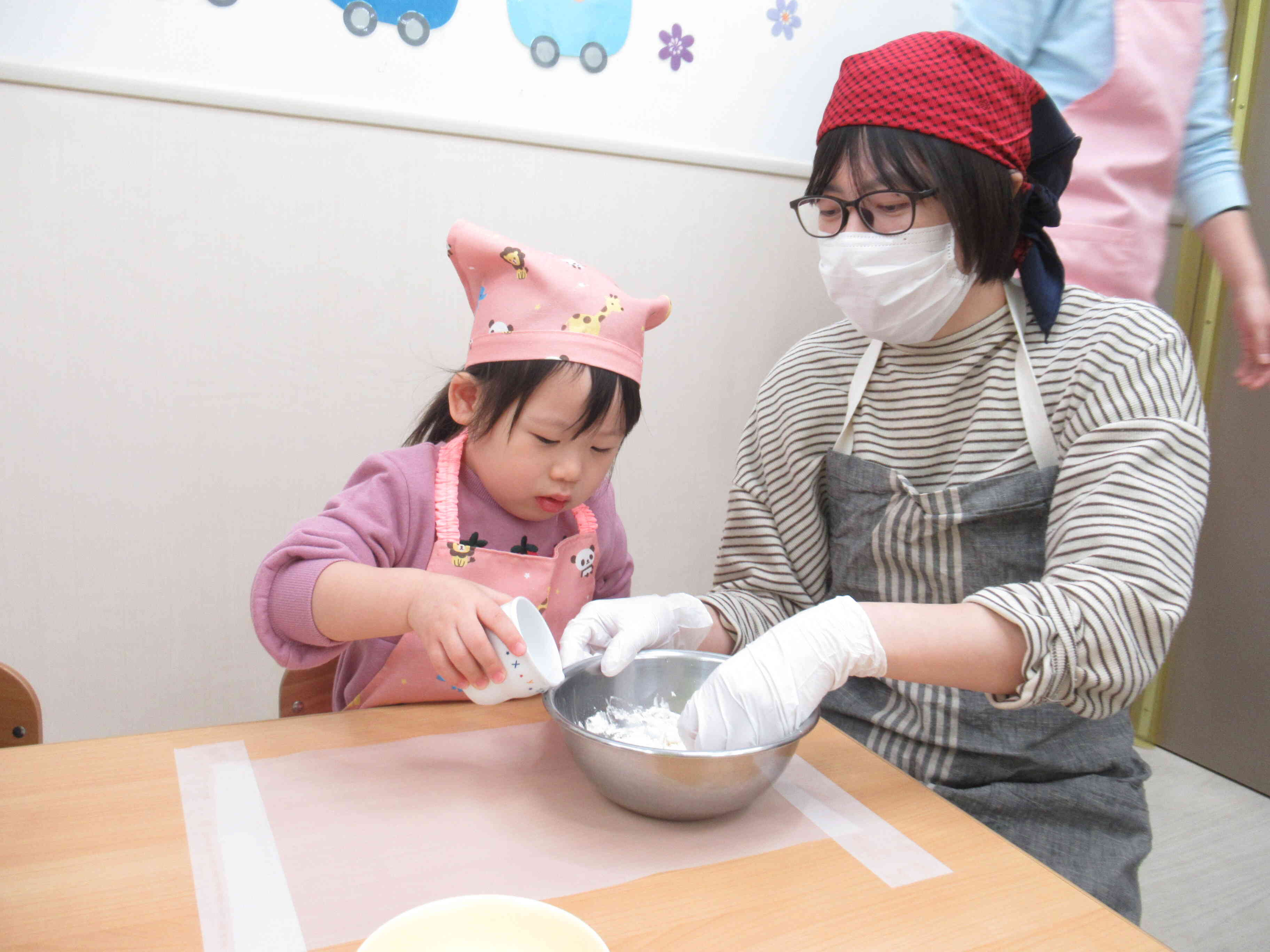 うさぎ組親子うどん作り