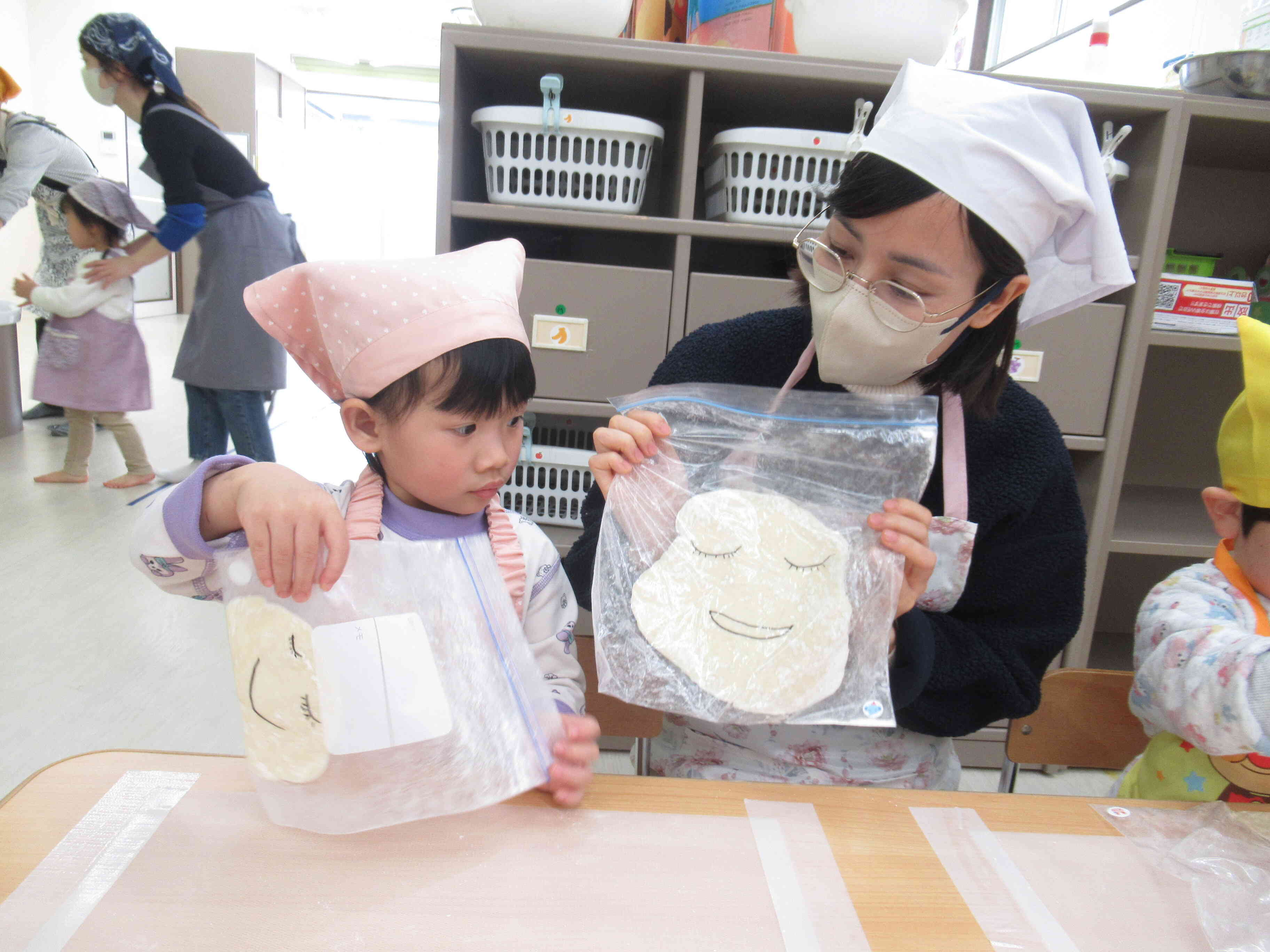 生地を寝かすよ！