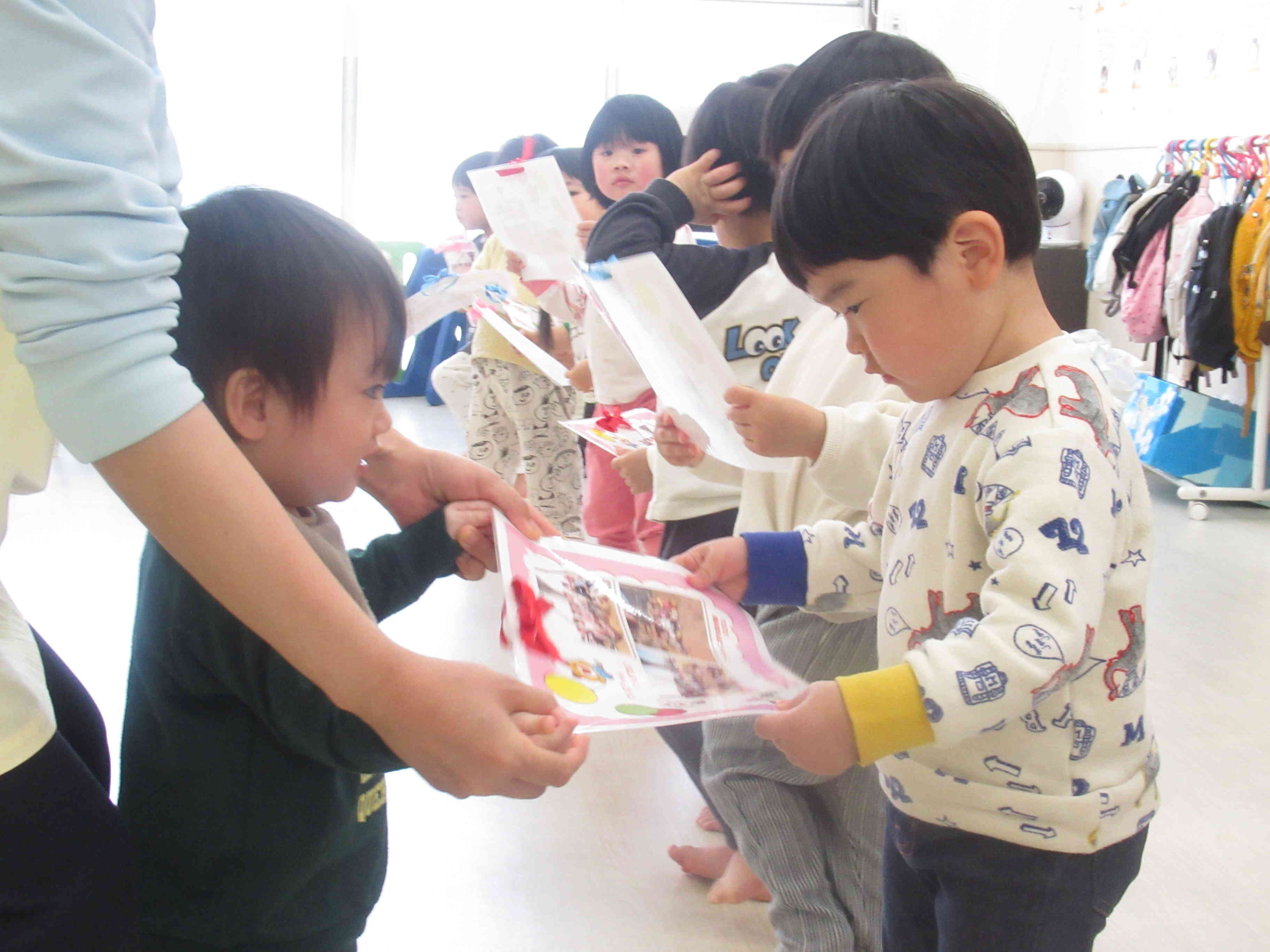 お別れ会があったよ！