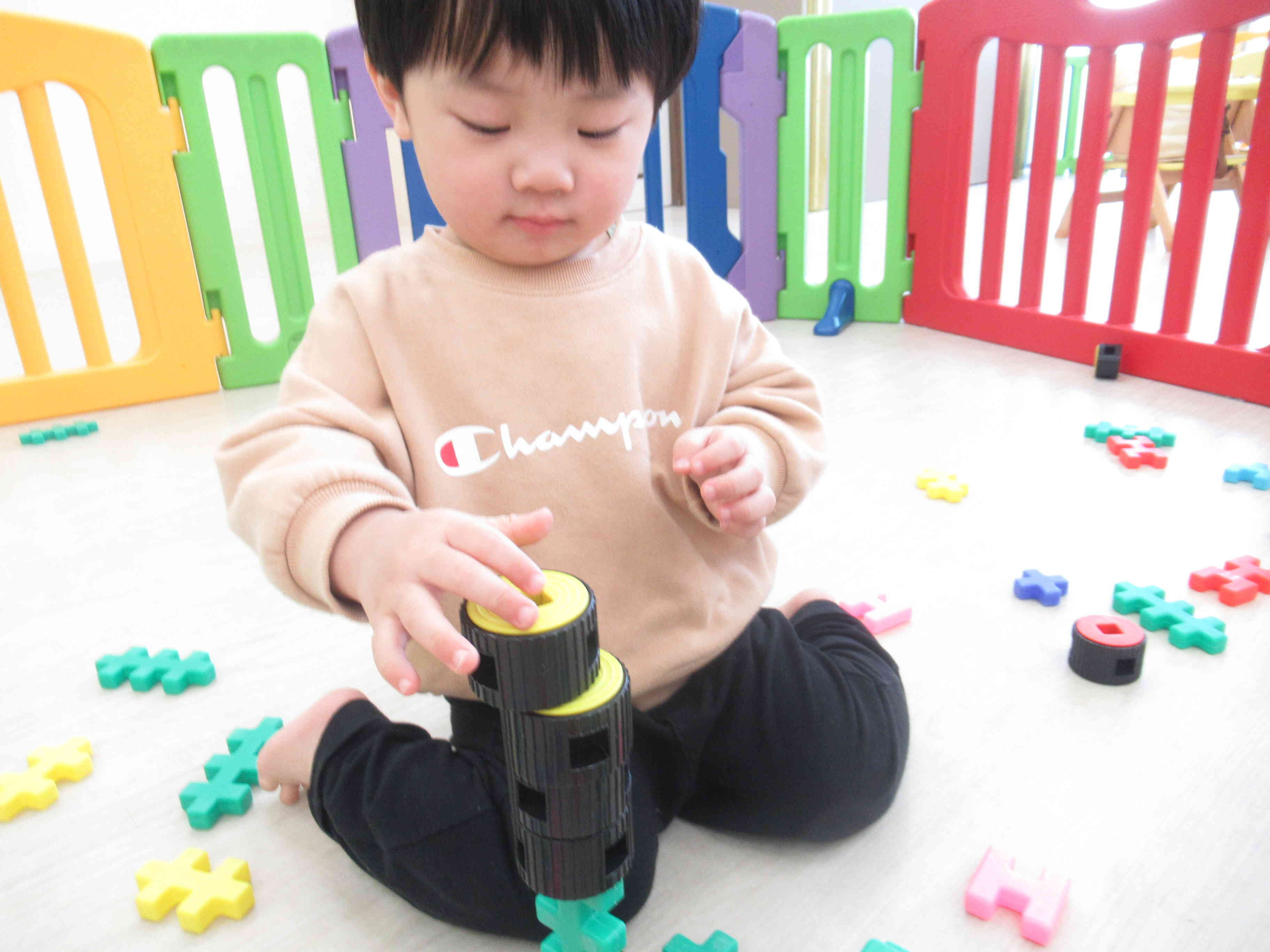 どこまで高くできるかな～？