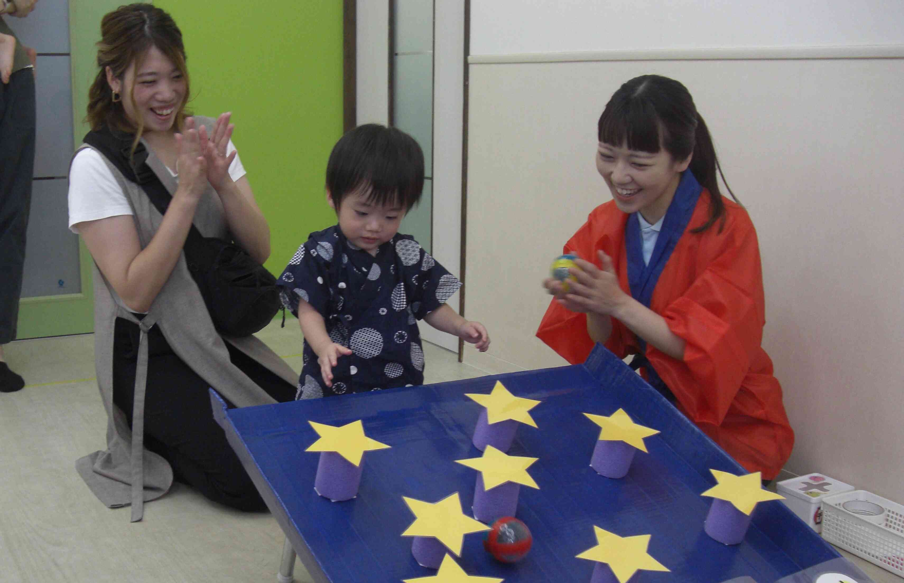 夏祭り～ボール転がしゲーム～
