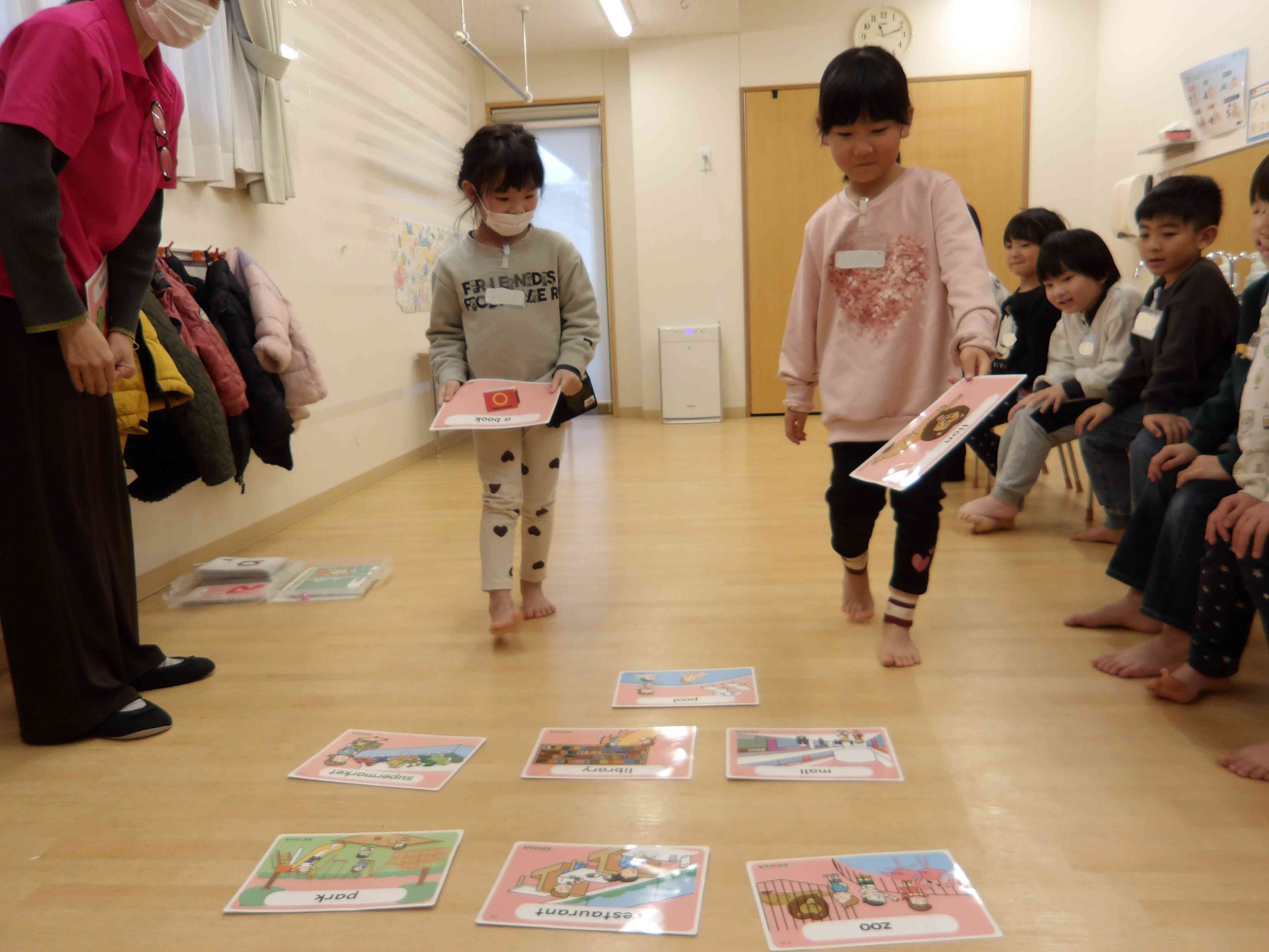 ５歳児　英語であそぼう！