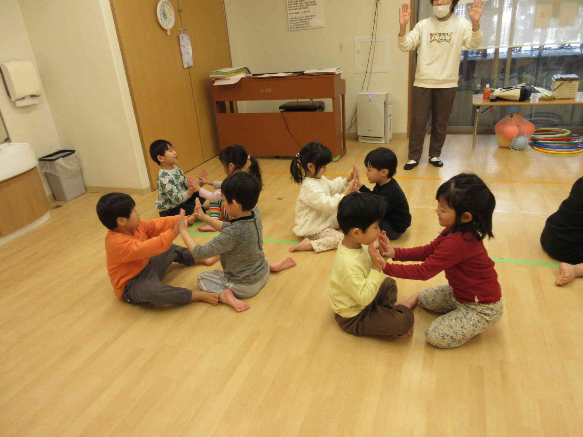 ４歳児のリトミック