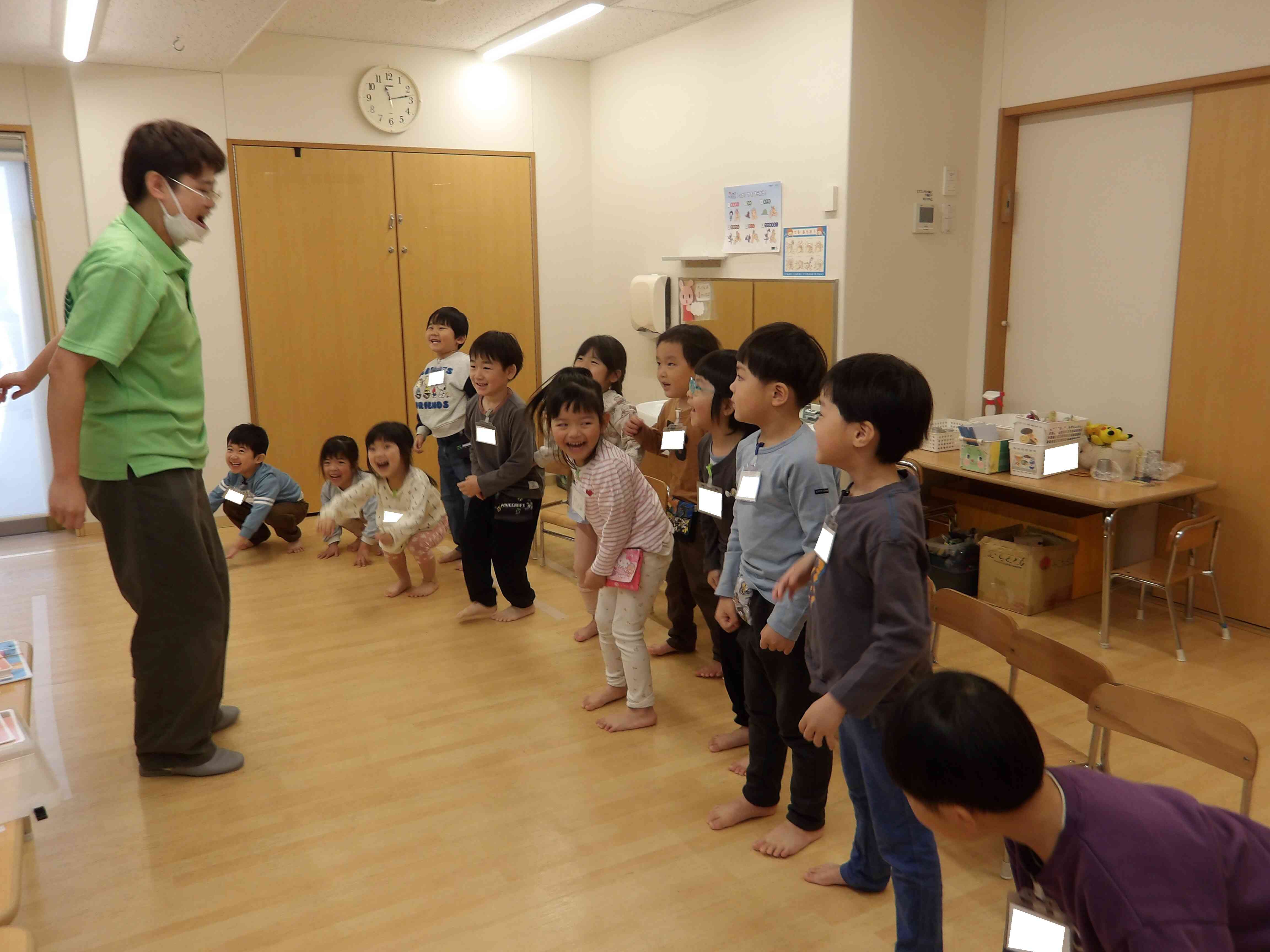 ４歳児　えいご