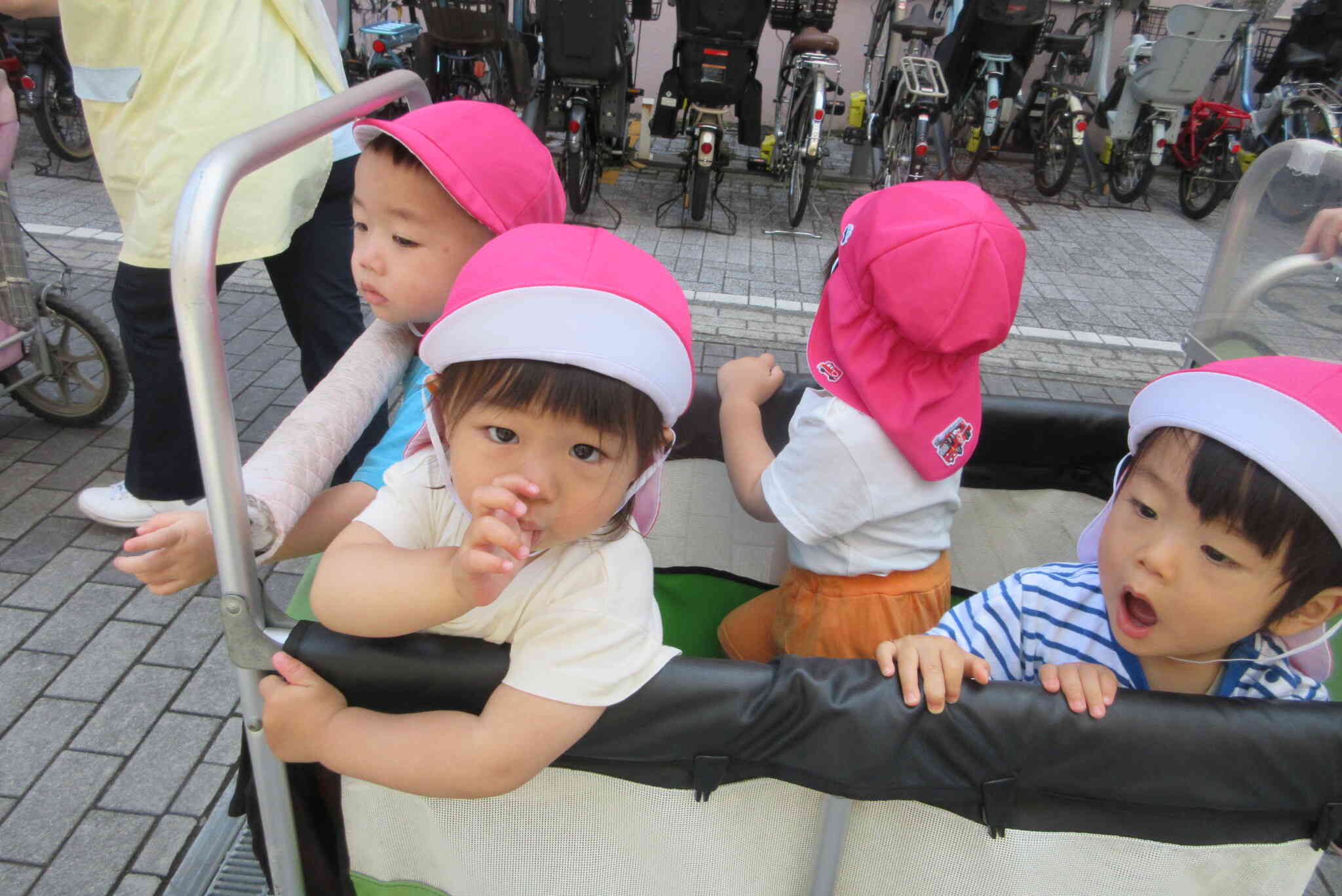 0歳児　お散歩