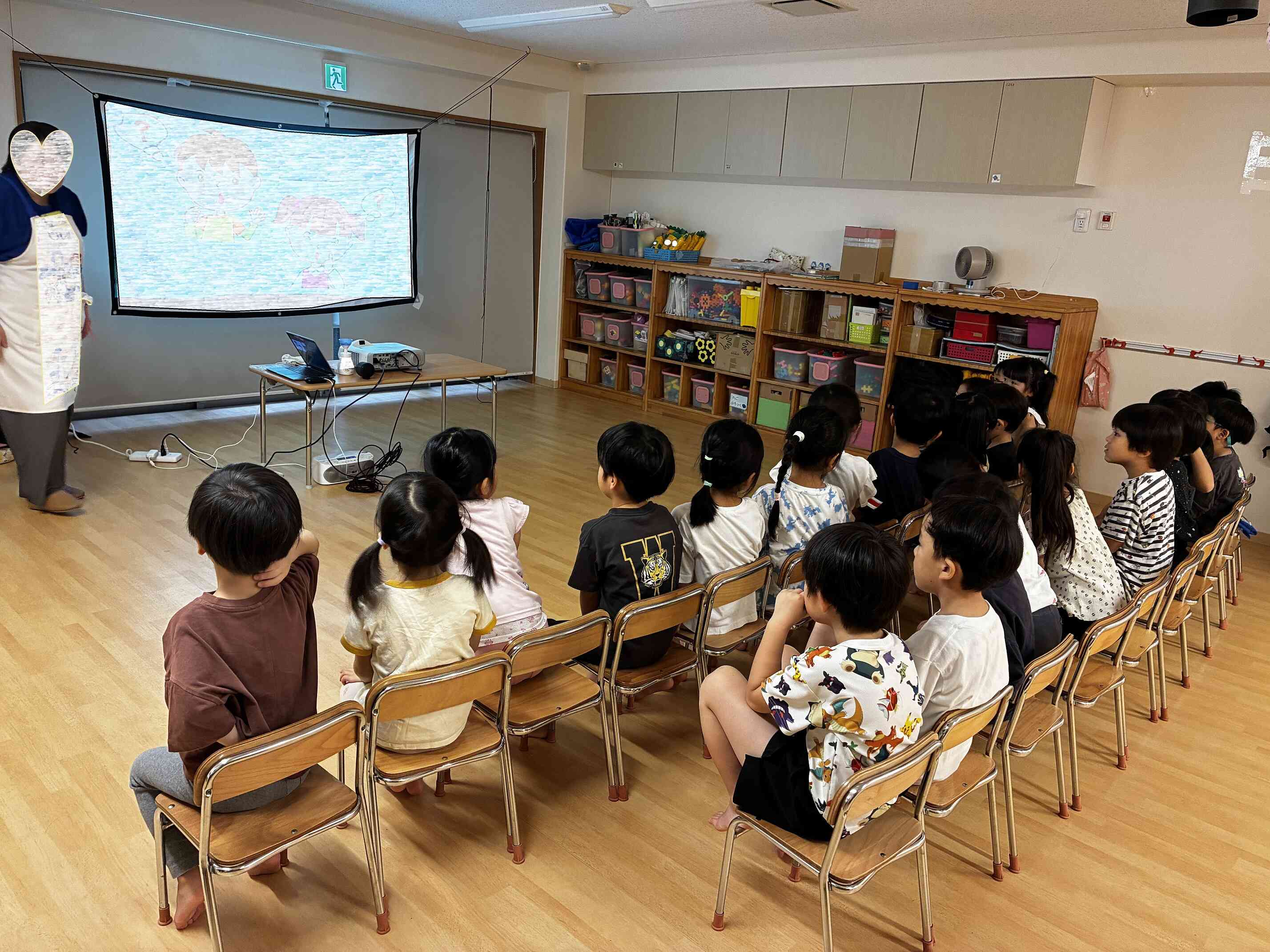 ４・５歳児　手洗い教室