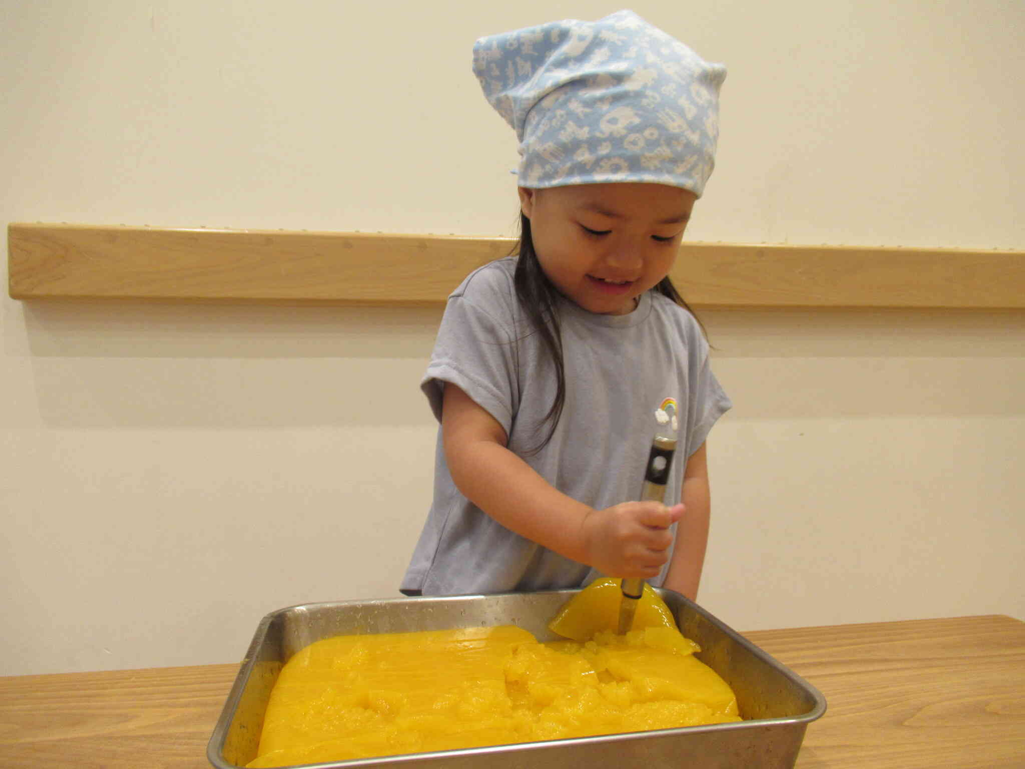 7月食育（ゼリーを作ろう）