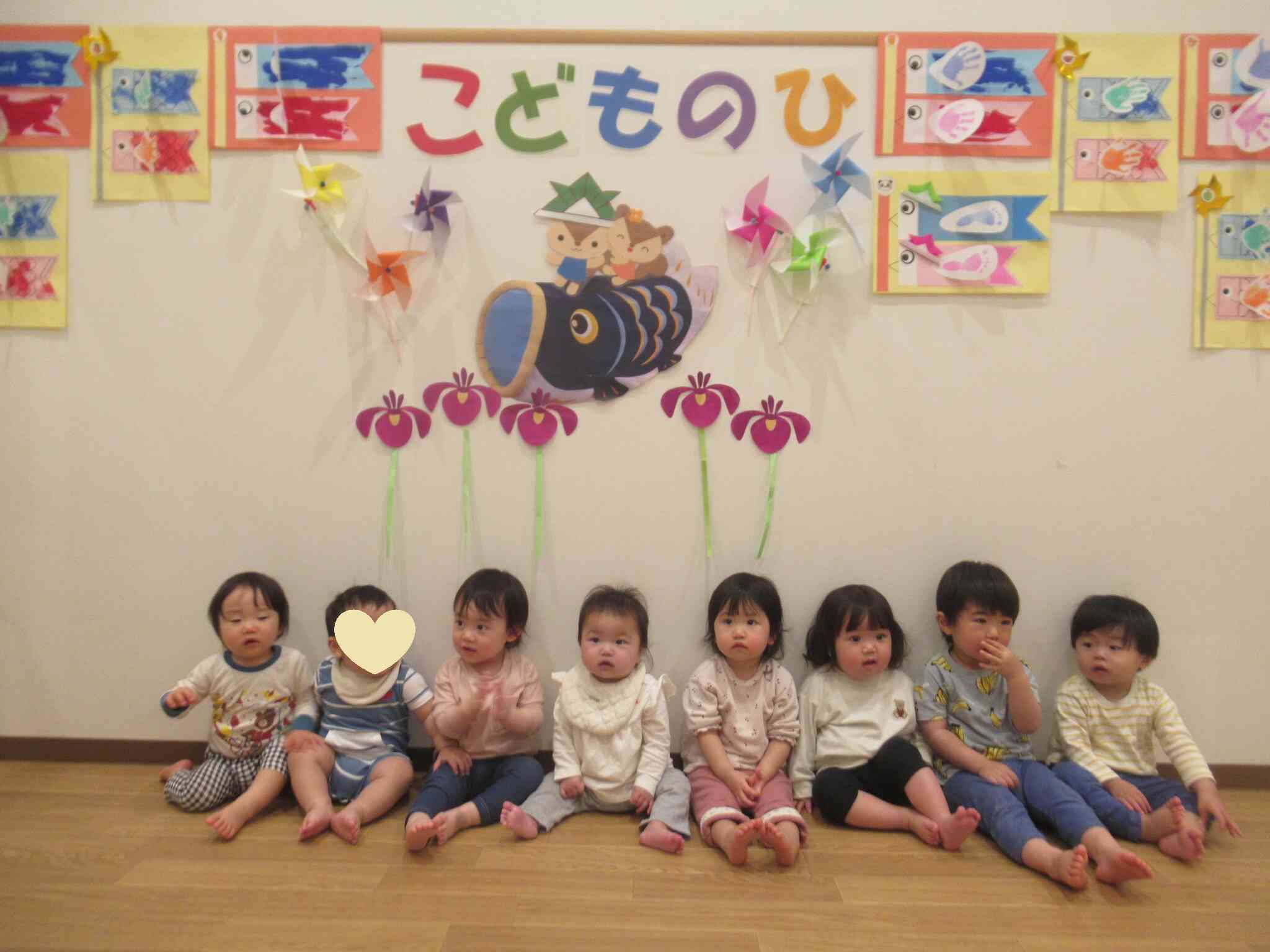 こあら組さん、ぱんだ組さんそろってハイチーズ。