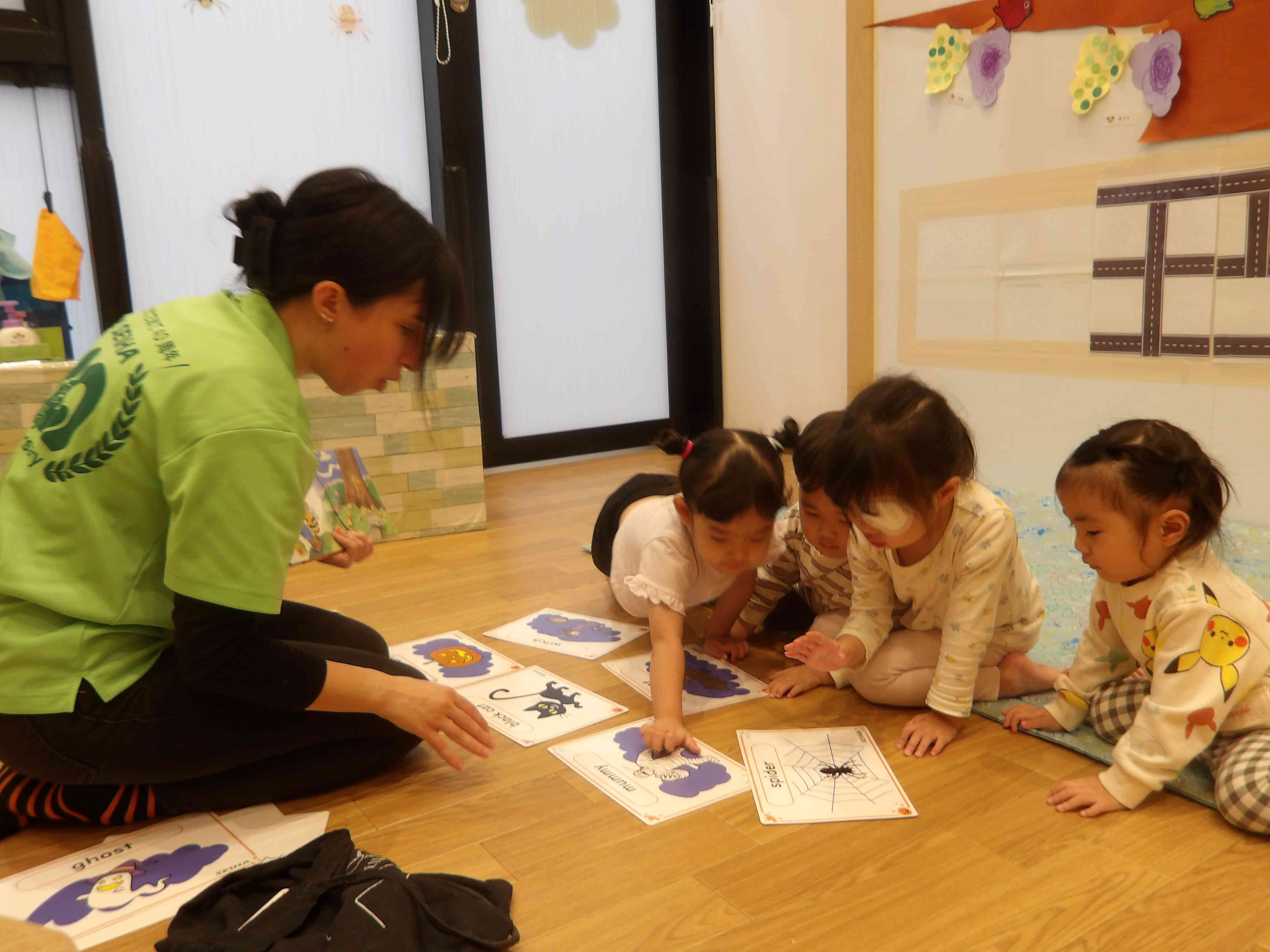 １０月えいご（きりん組）