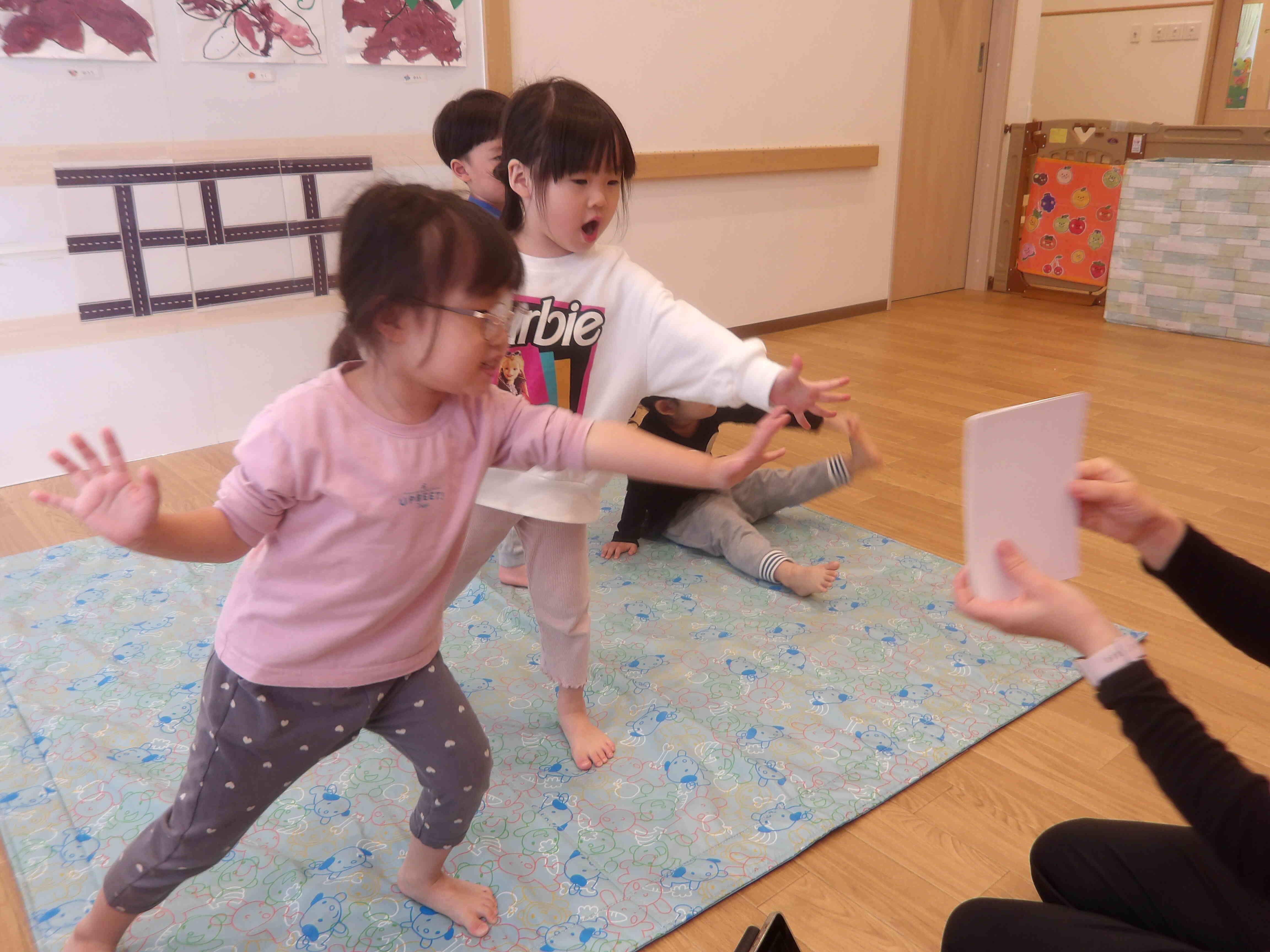 11月えいご（きりん組）