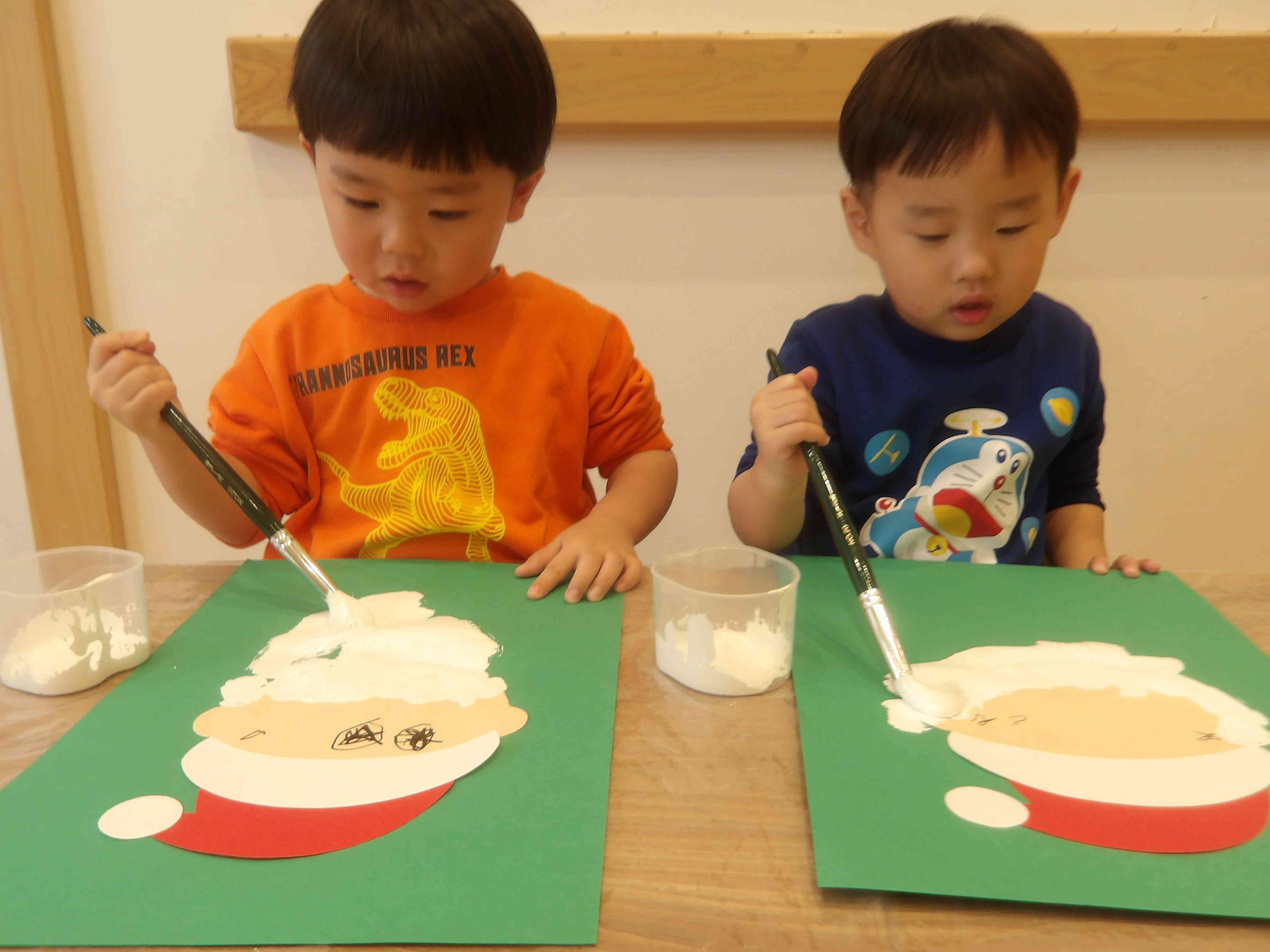 きりん組製作（クリスマス飾り）