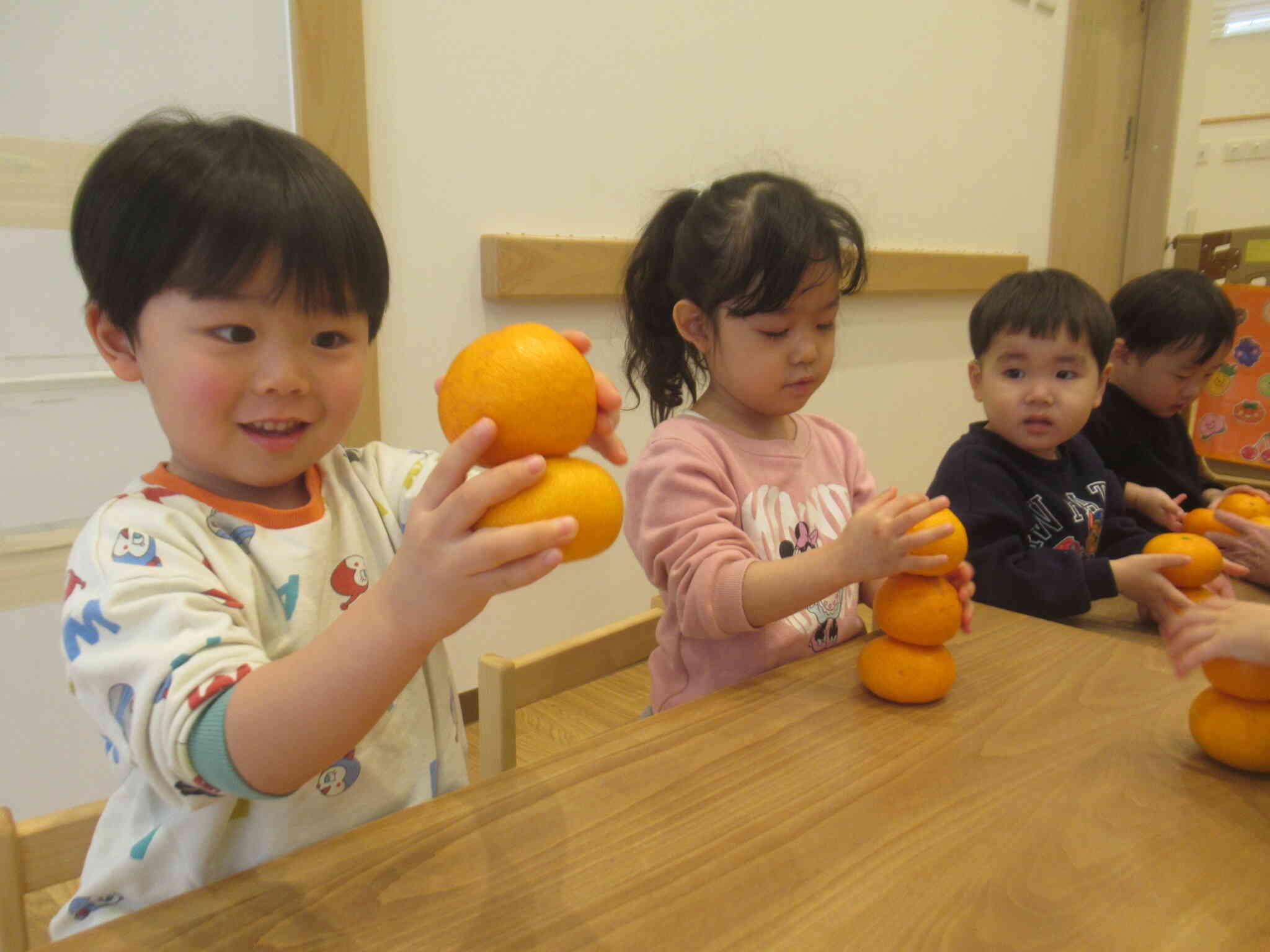 １月食育（きりん組）