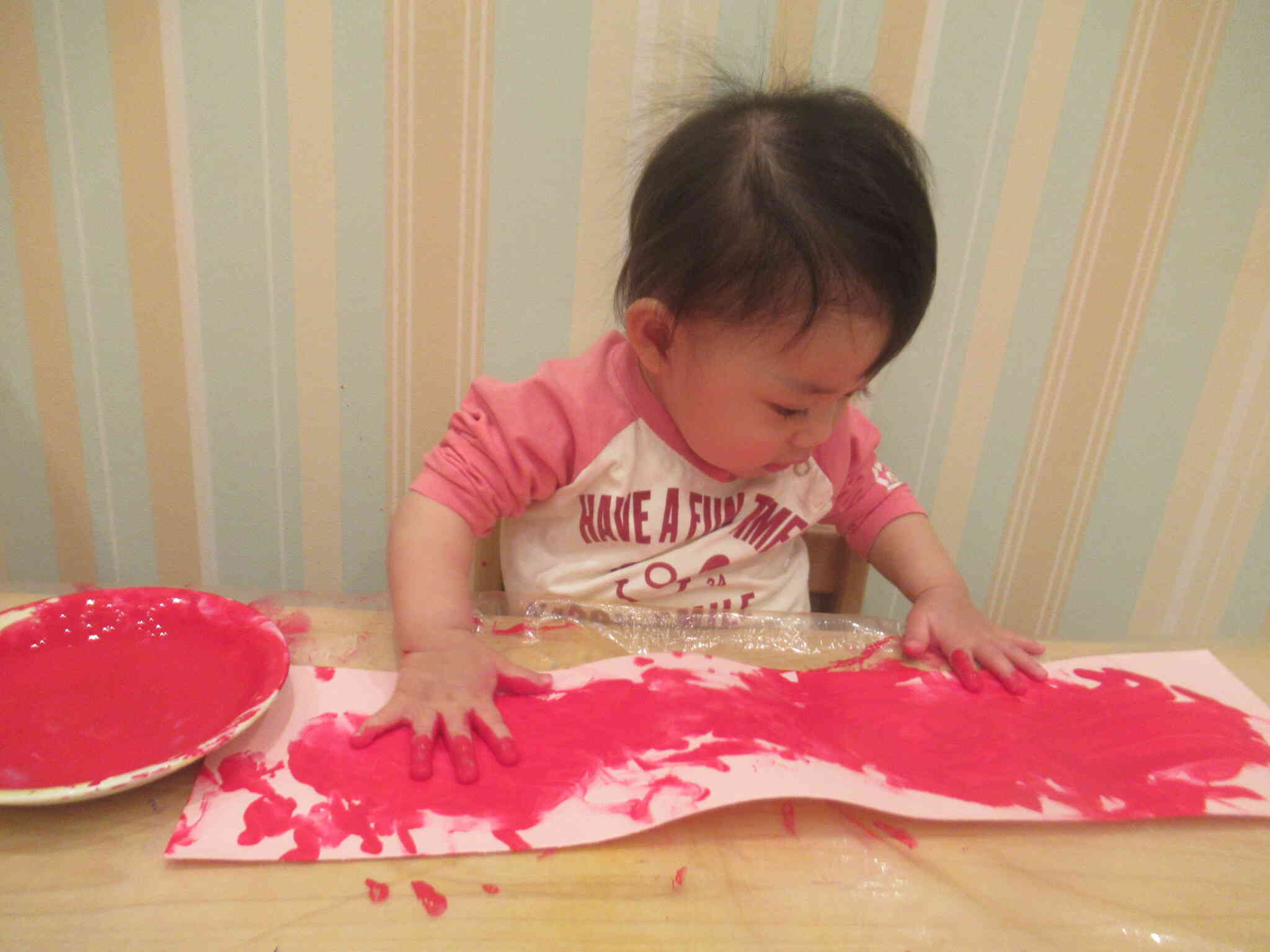 オニのお面製作（ぱんだ組）