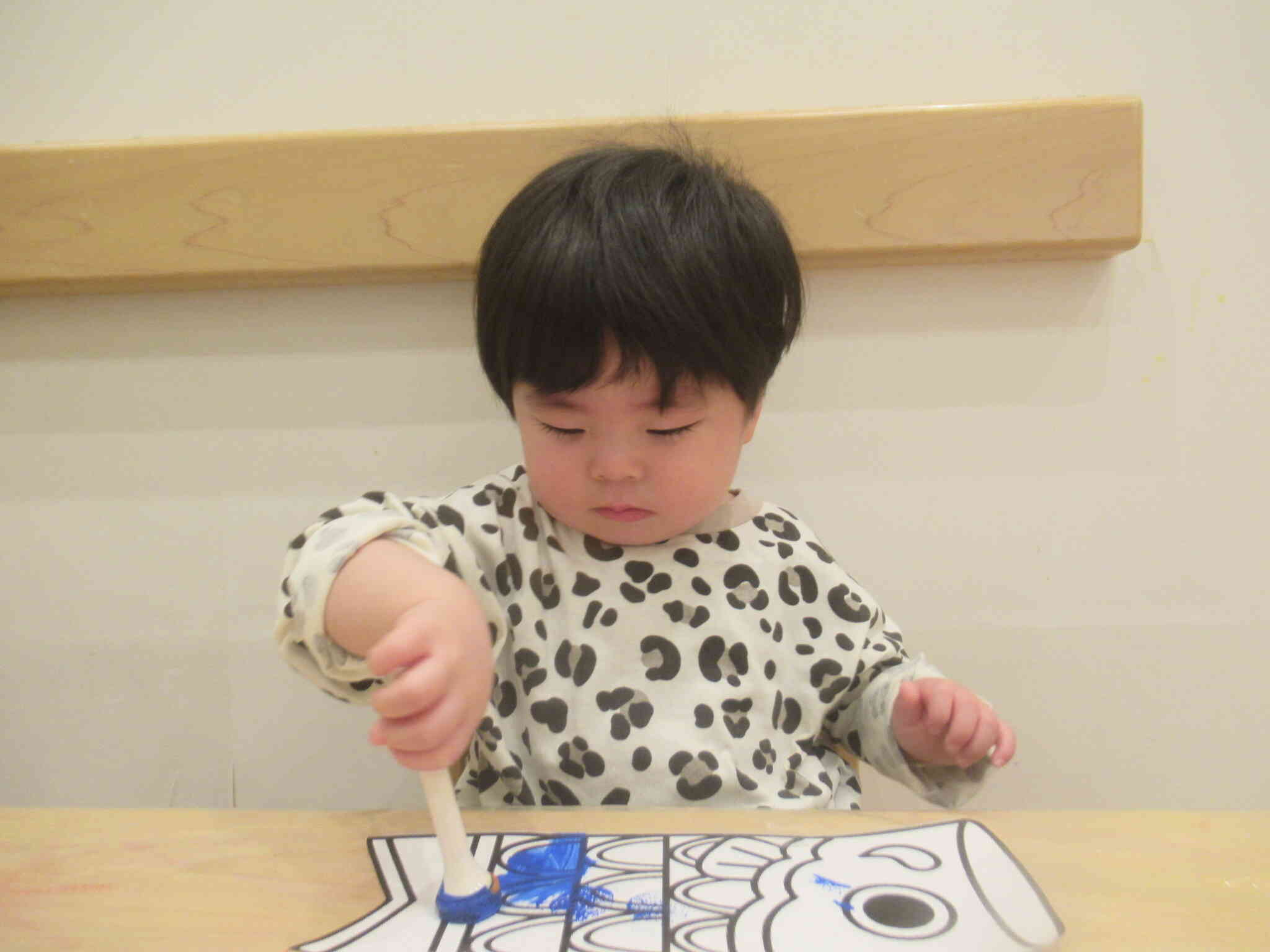 こあら組製作（こいのぼり飾り）