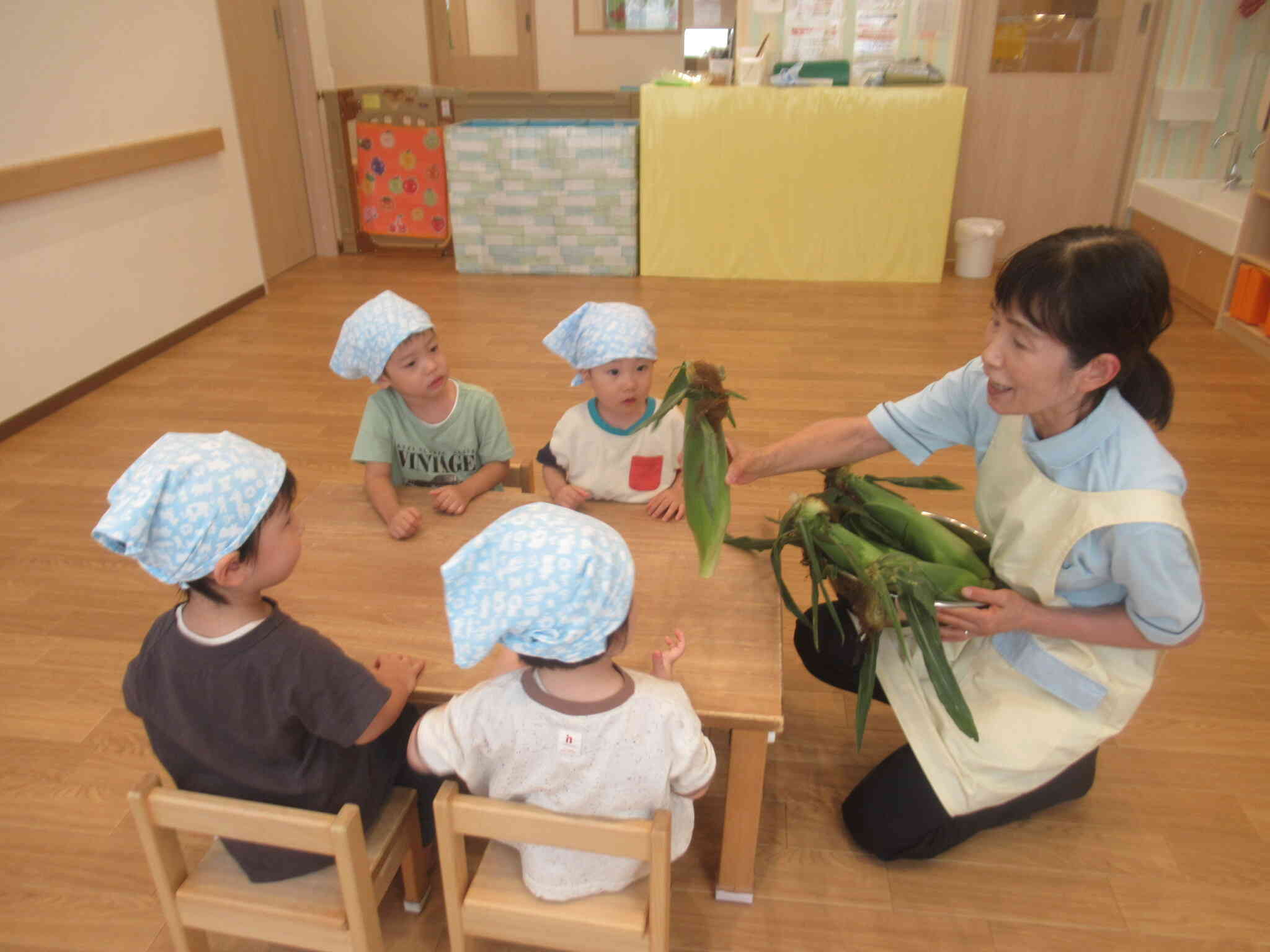 7月食育（きりん組）