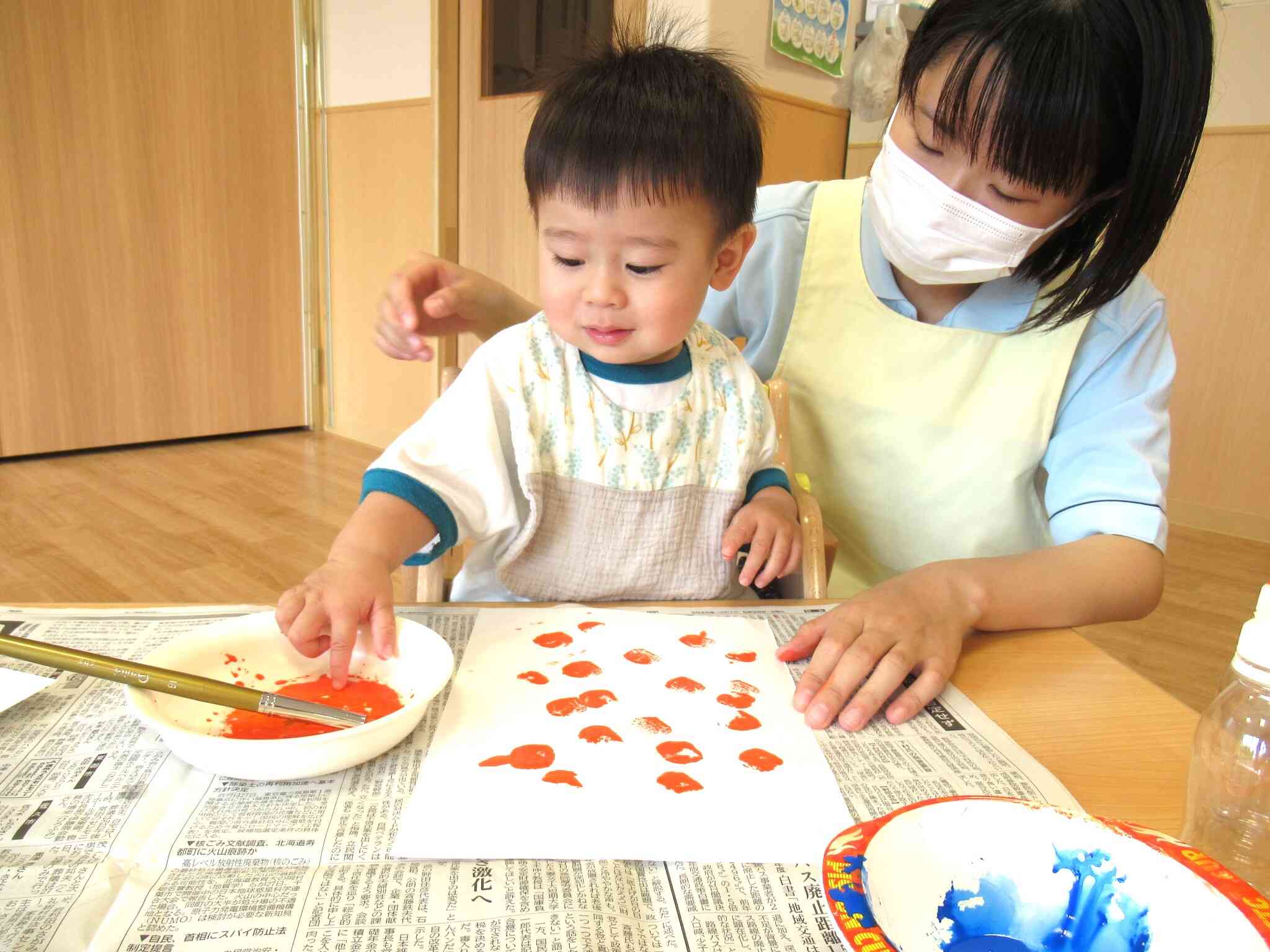 絵の具って面白い！