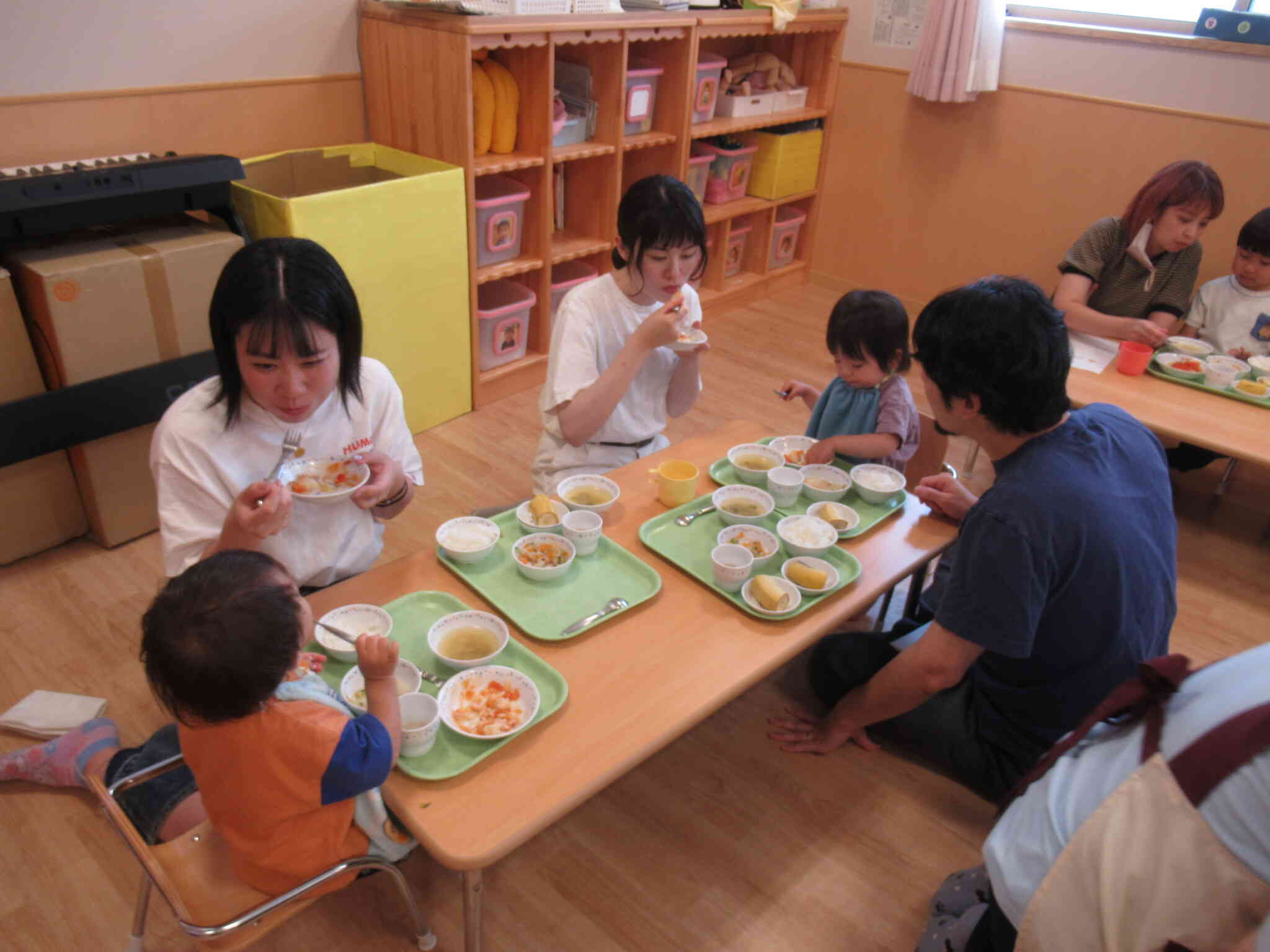 給食参観（あひる組）