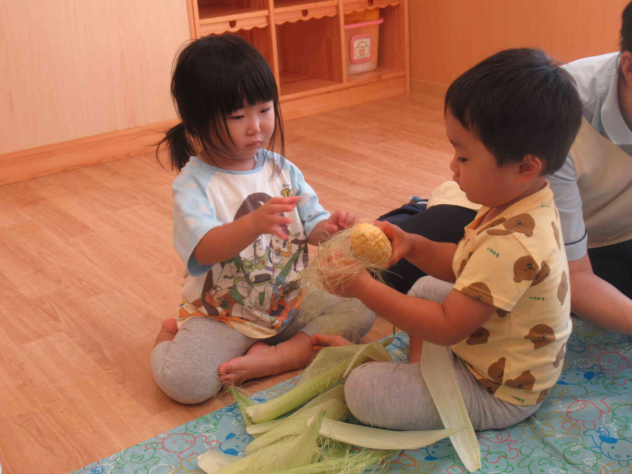 食育の日「とうもろこし」