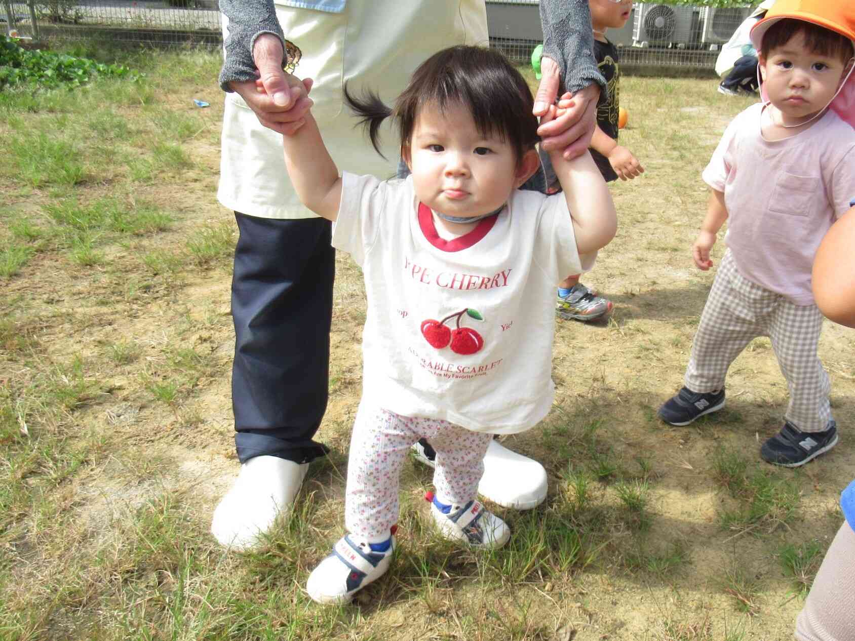 お外気持ちいいね