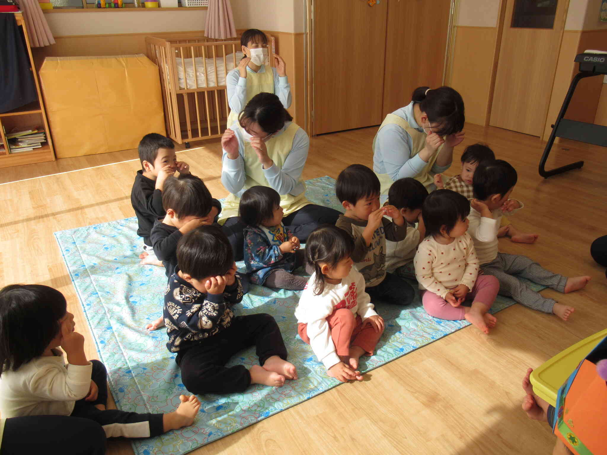 泣いてはどじょうを困らせた～♪