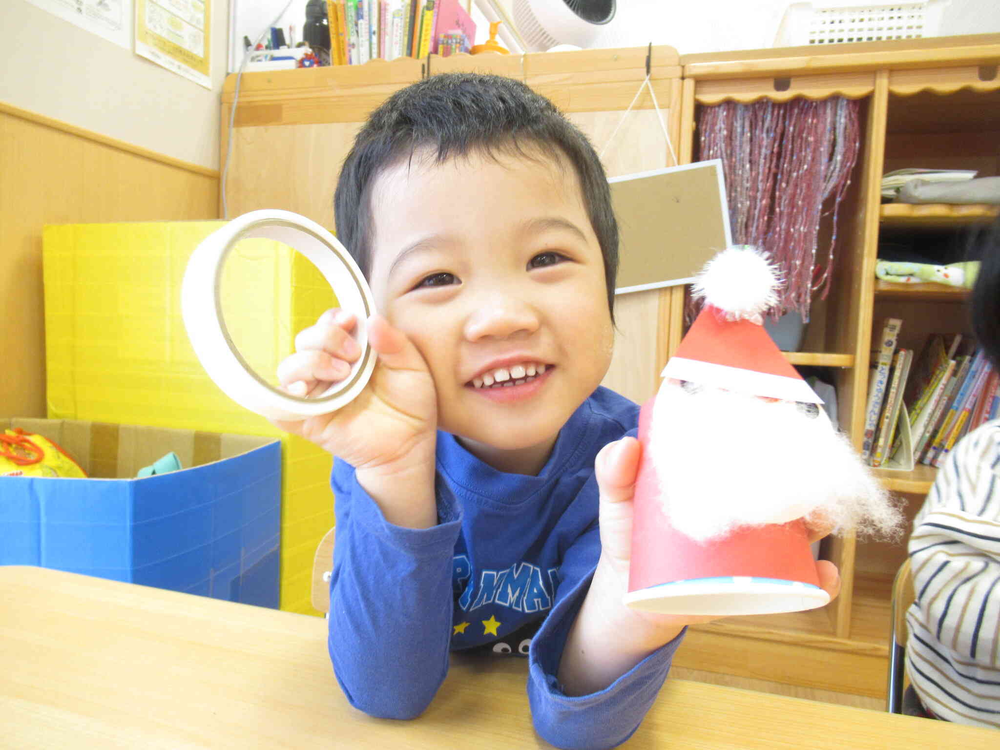 もこもこサンタさん♪