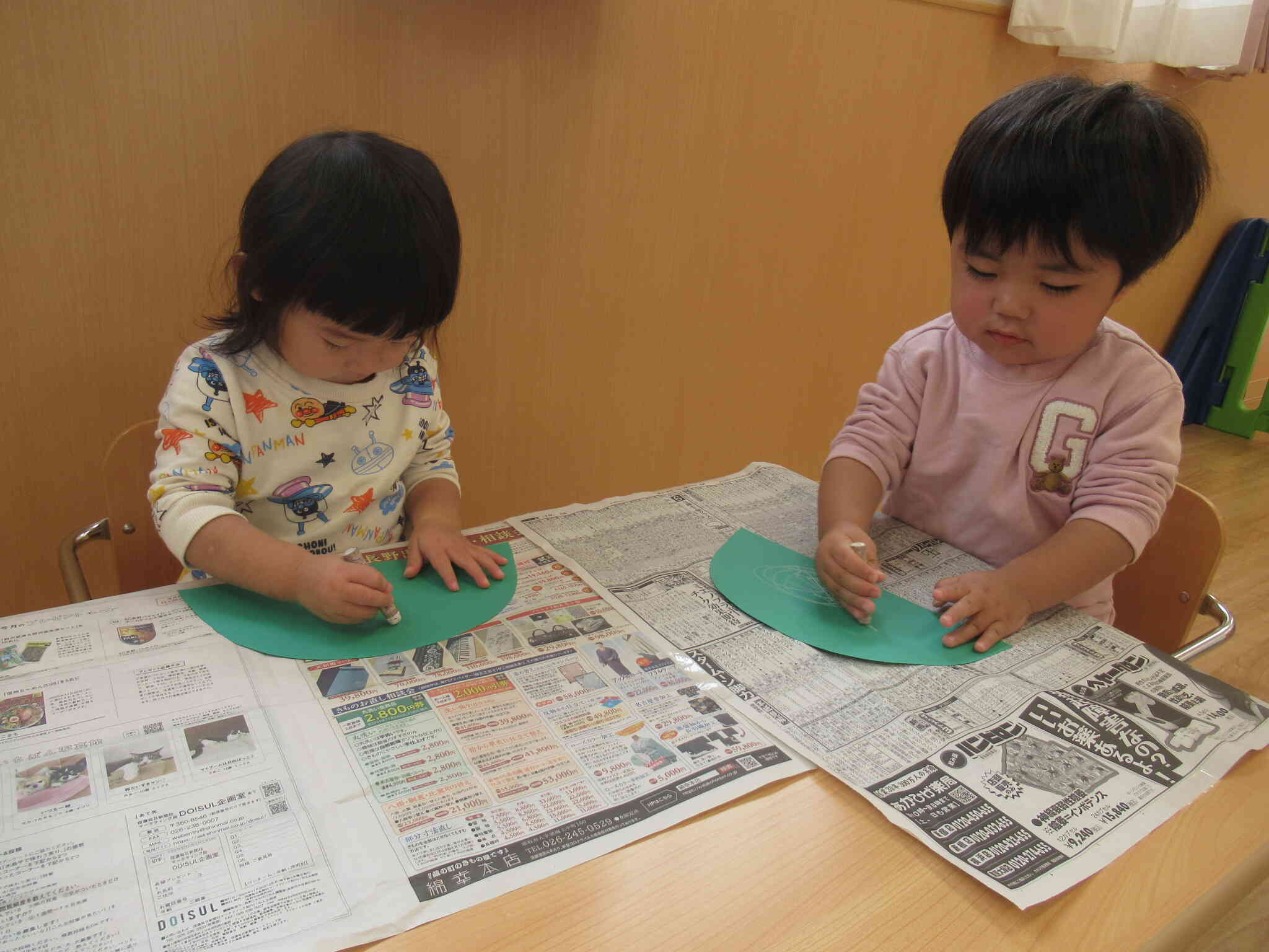 クリスマス制作（あひる組）