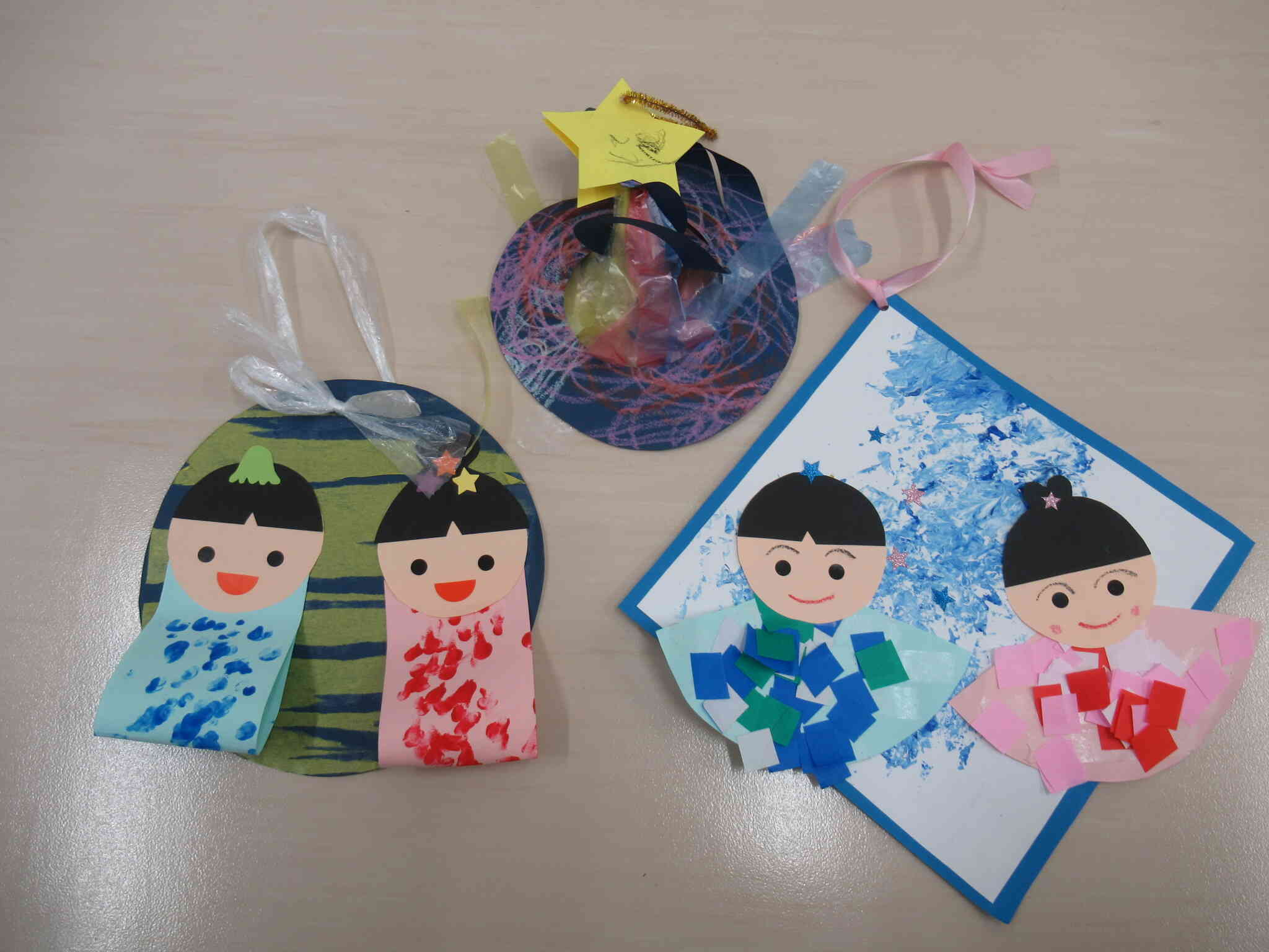 「七夕製作」できあがり☆