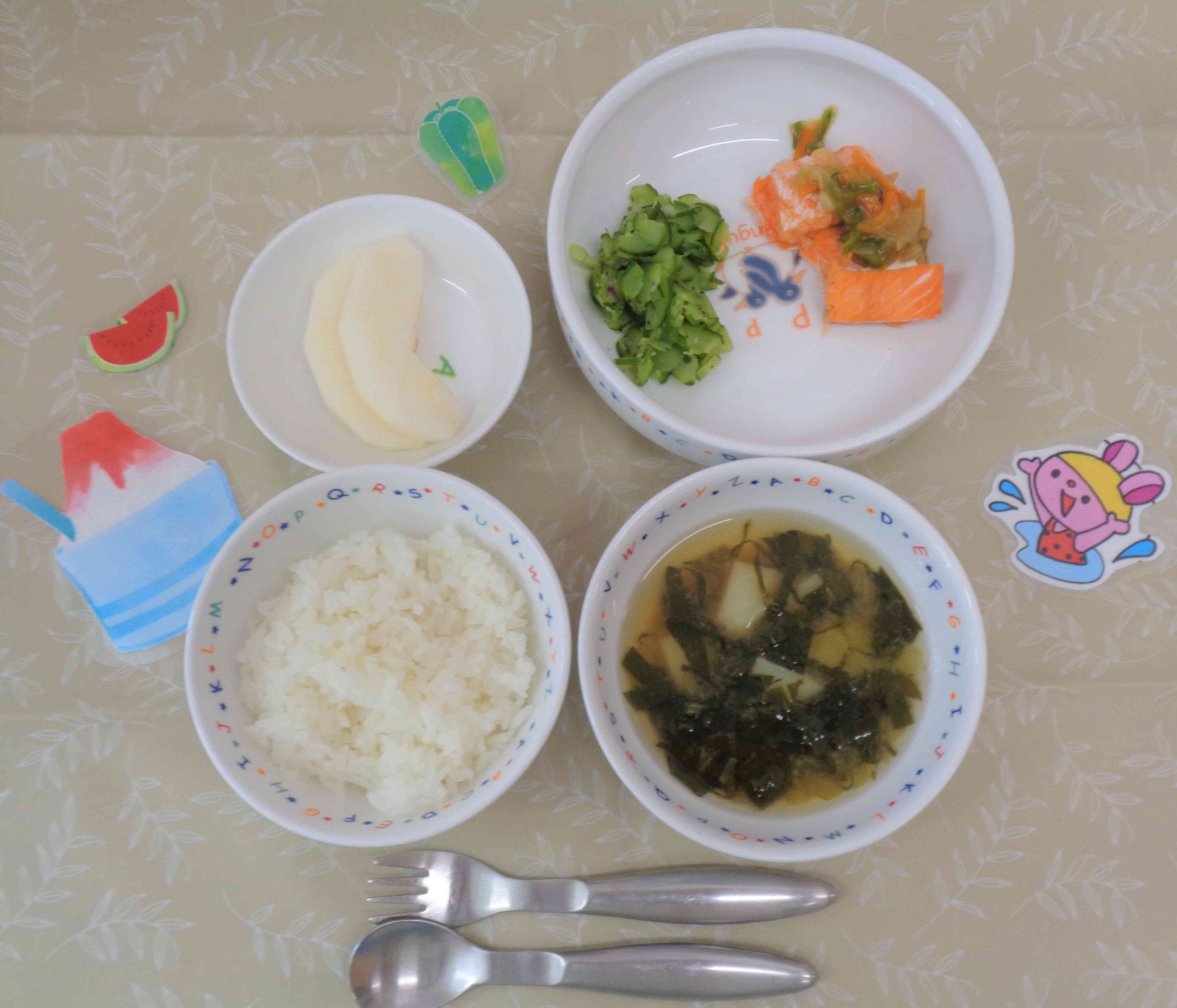 8月19日の給食