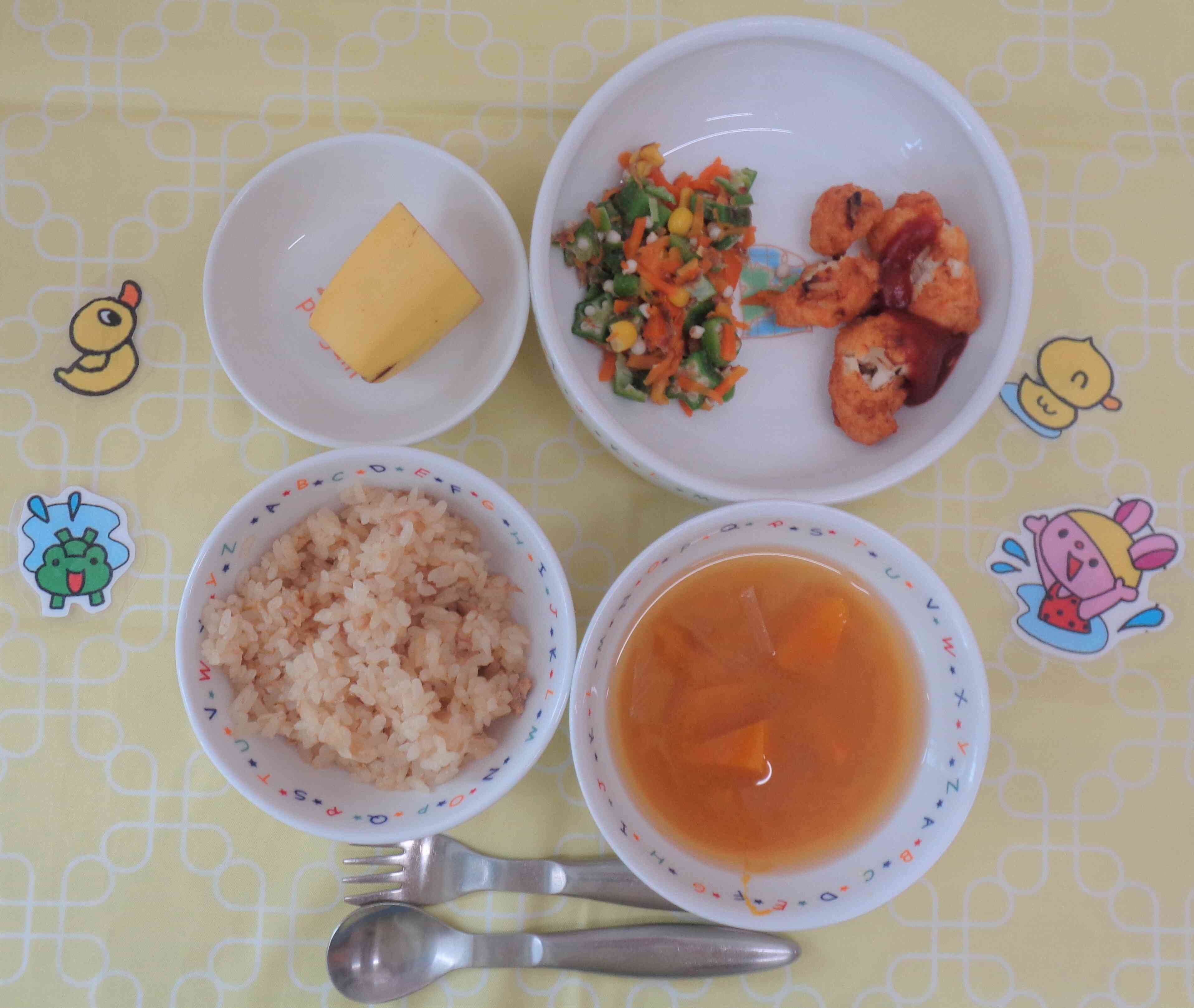 8月25日の給食