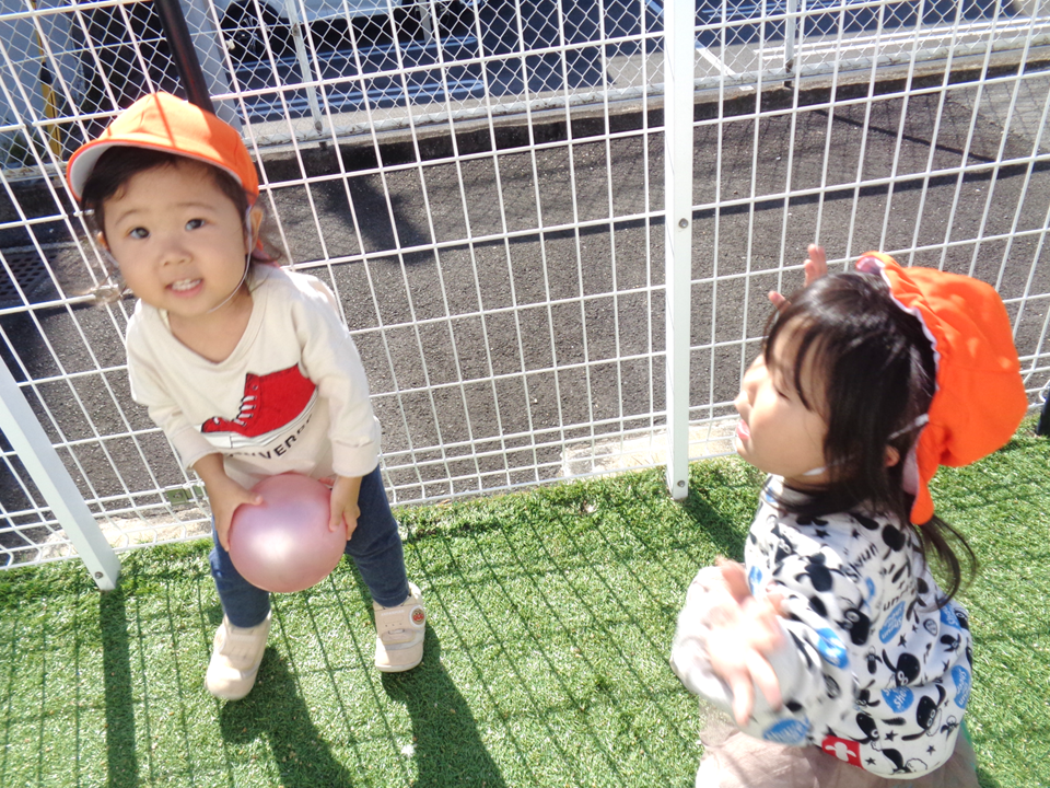 じょうずにキャッチ♪